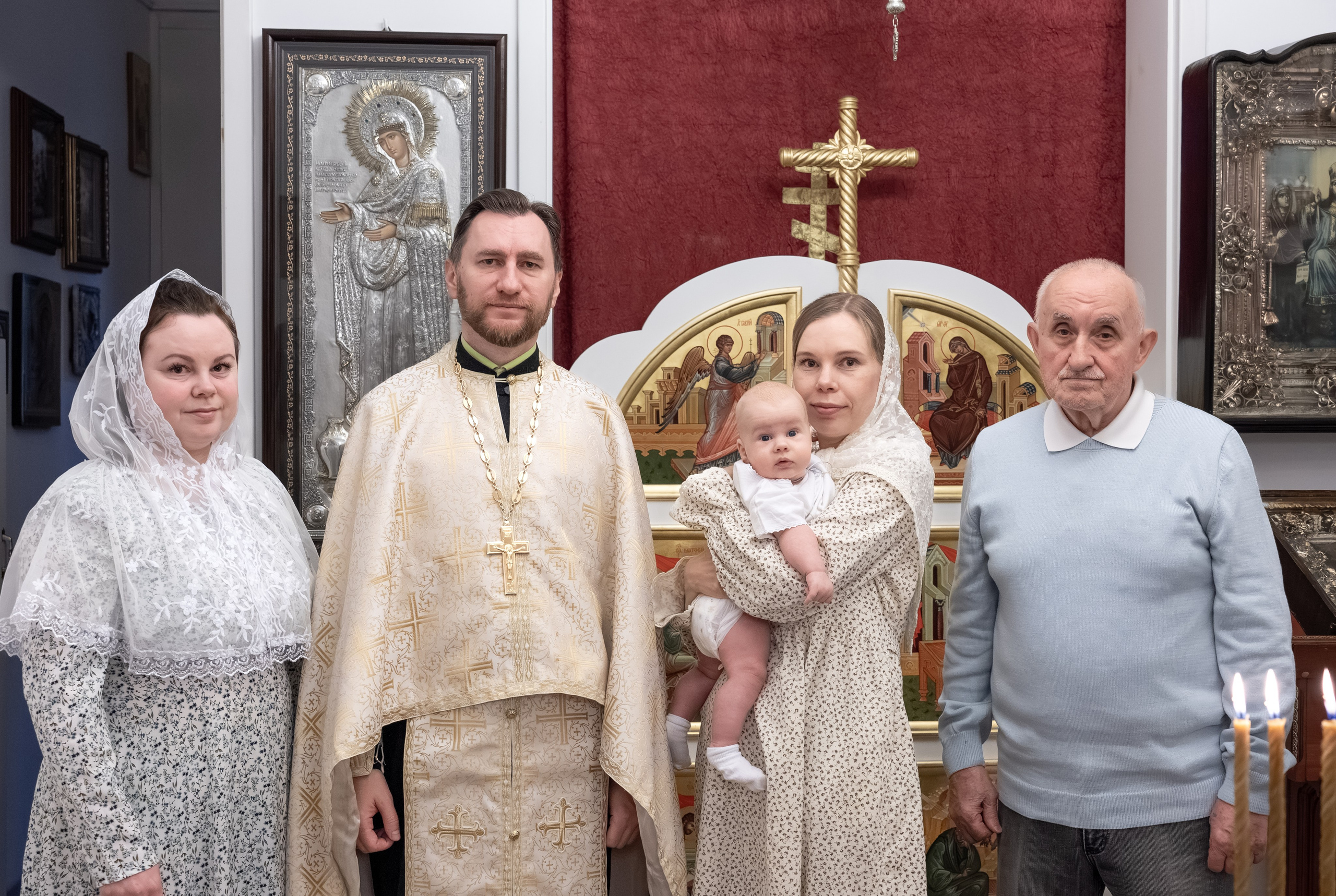 Крещение мл. Максима. Фотограф в Москве