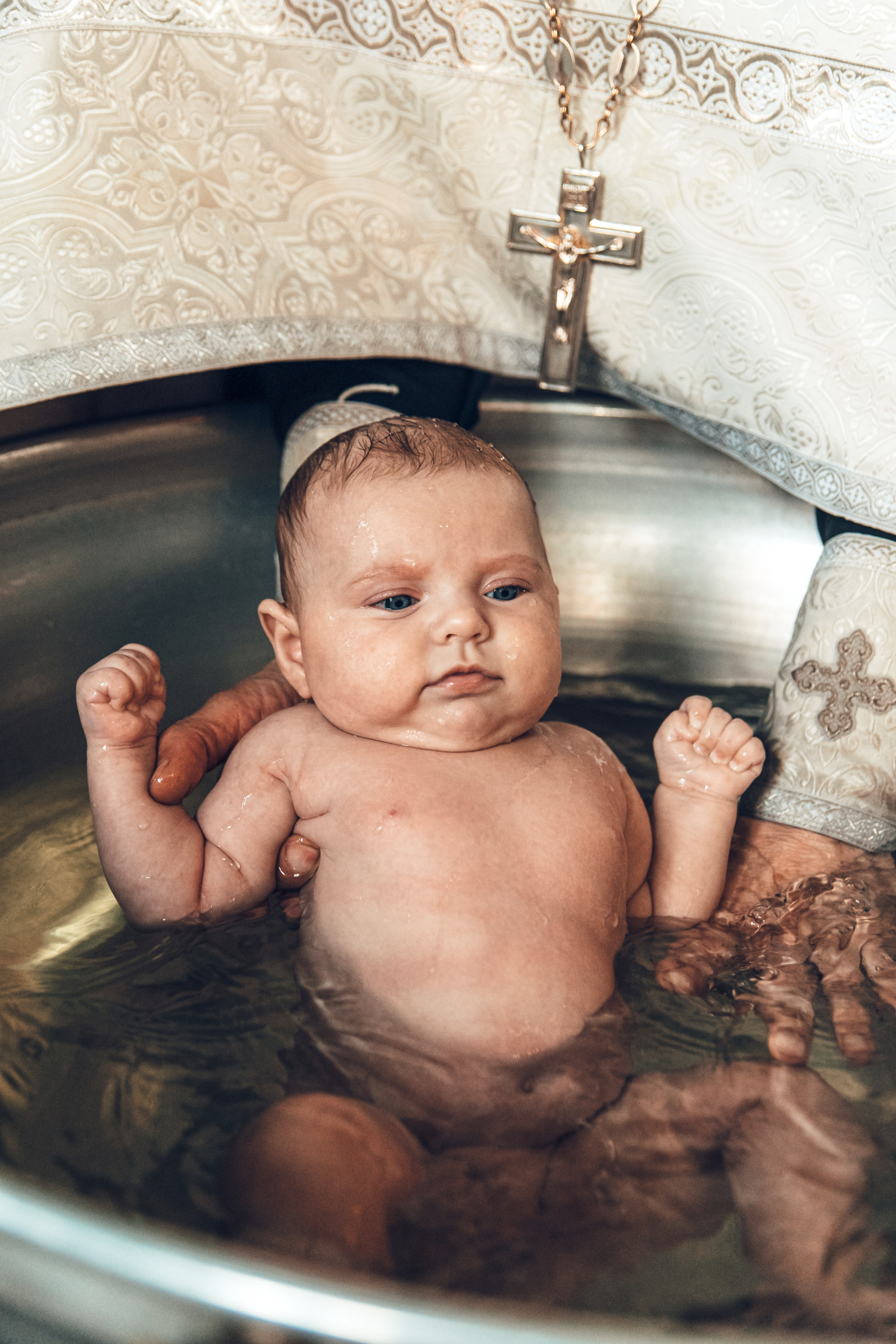 Крещение Василисы. Семейный фотограф в Калуге Ирина Ушакова. Фотограф на роды