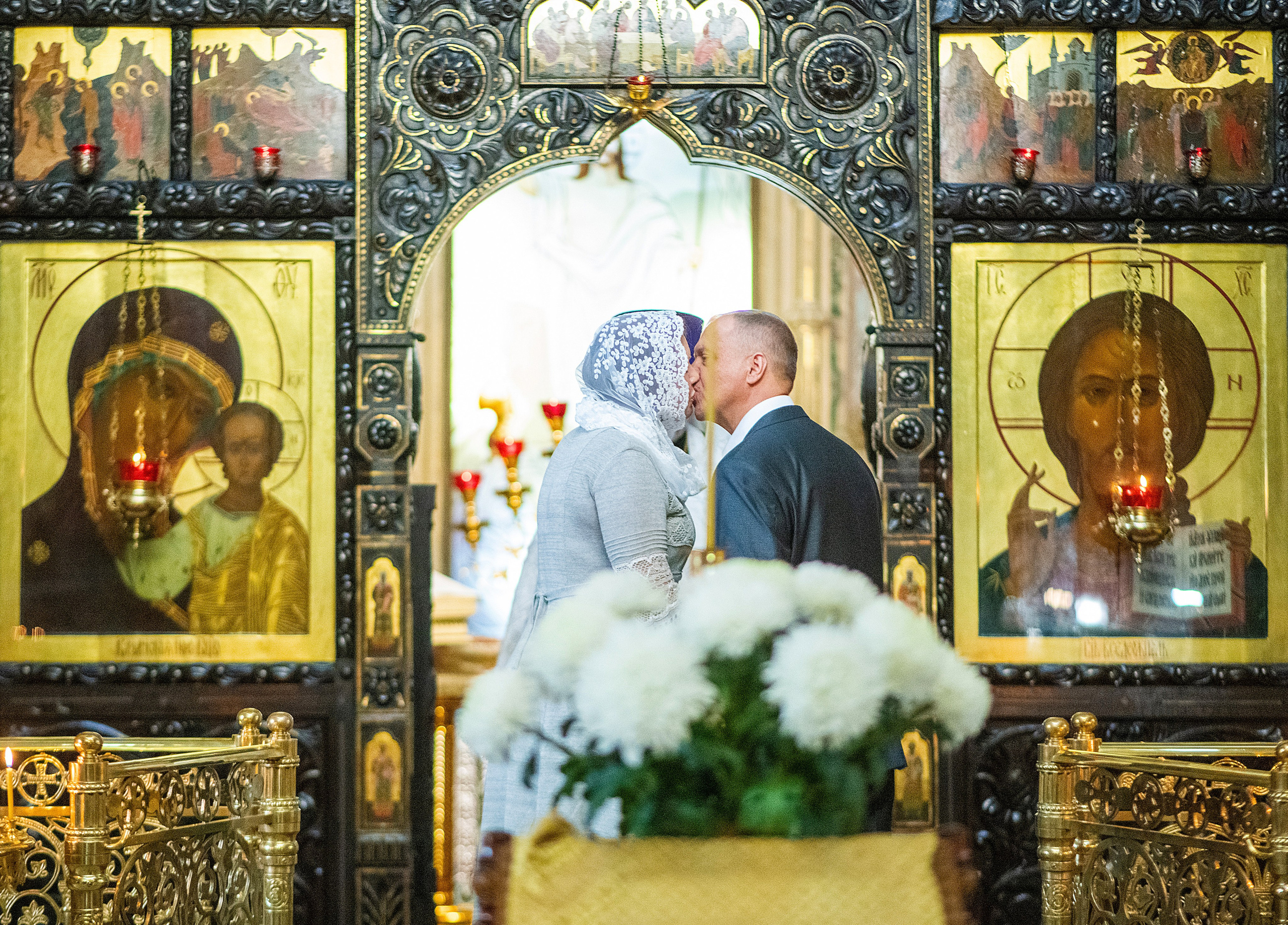 Венчание Ирины и Андрея. Свадебный и портретный фотограф в Москве Галина Борисова