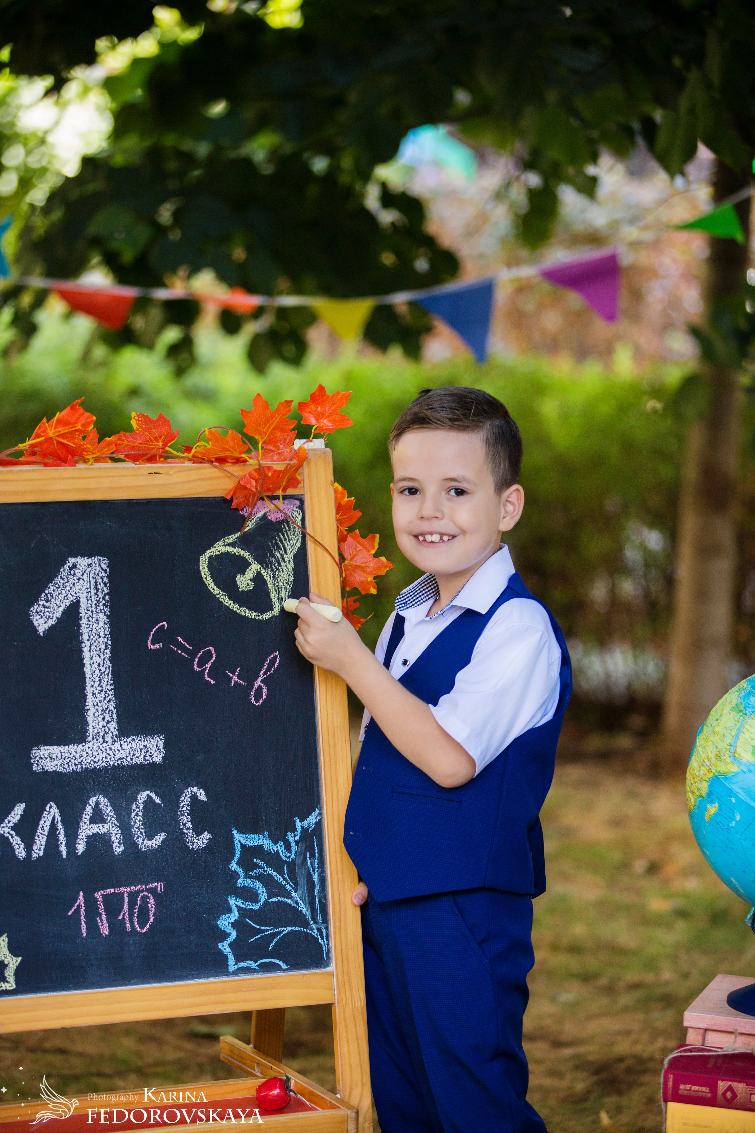 Первый раз в 1 класс!. Свадебный семейный и детский фотограф в Краснодаре Карина Федоровская