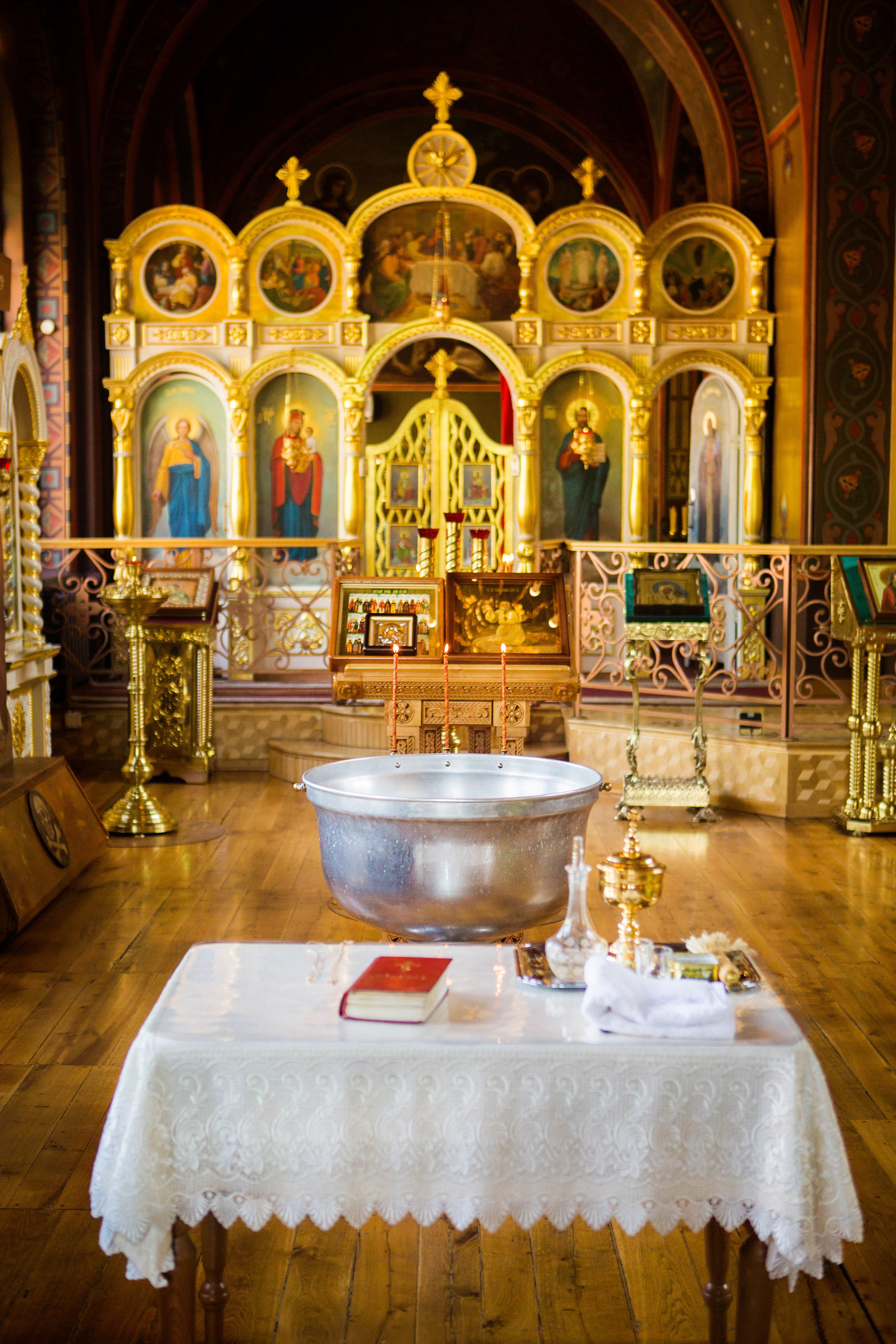 Крещение Надежды. Свято-Троицкий собор. Свадебный семейный и детский фотограф в Краснодаре Карина Федоровская