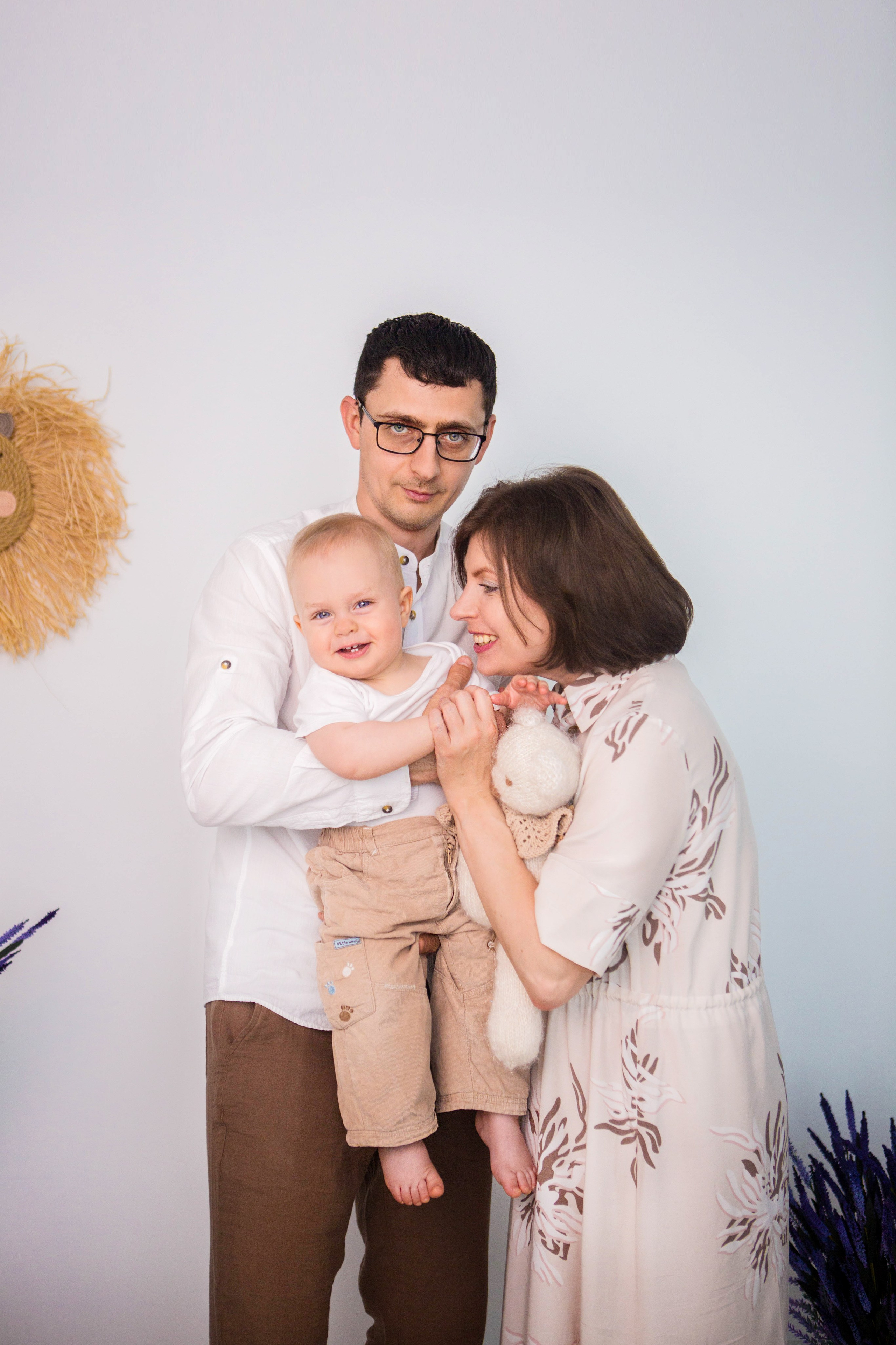 Тёма, 1 год. Фотостудия «Пшеница». Свадебный семейный и детский фотограф в Краснодаре Карина Федоровская