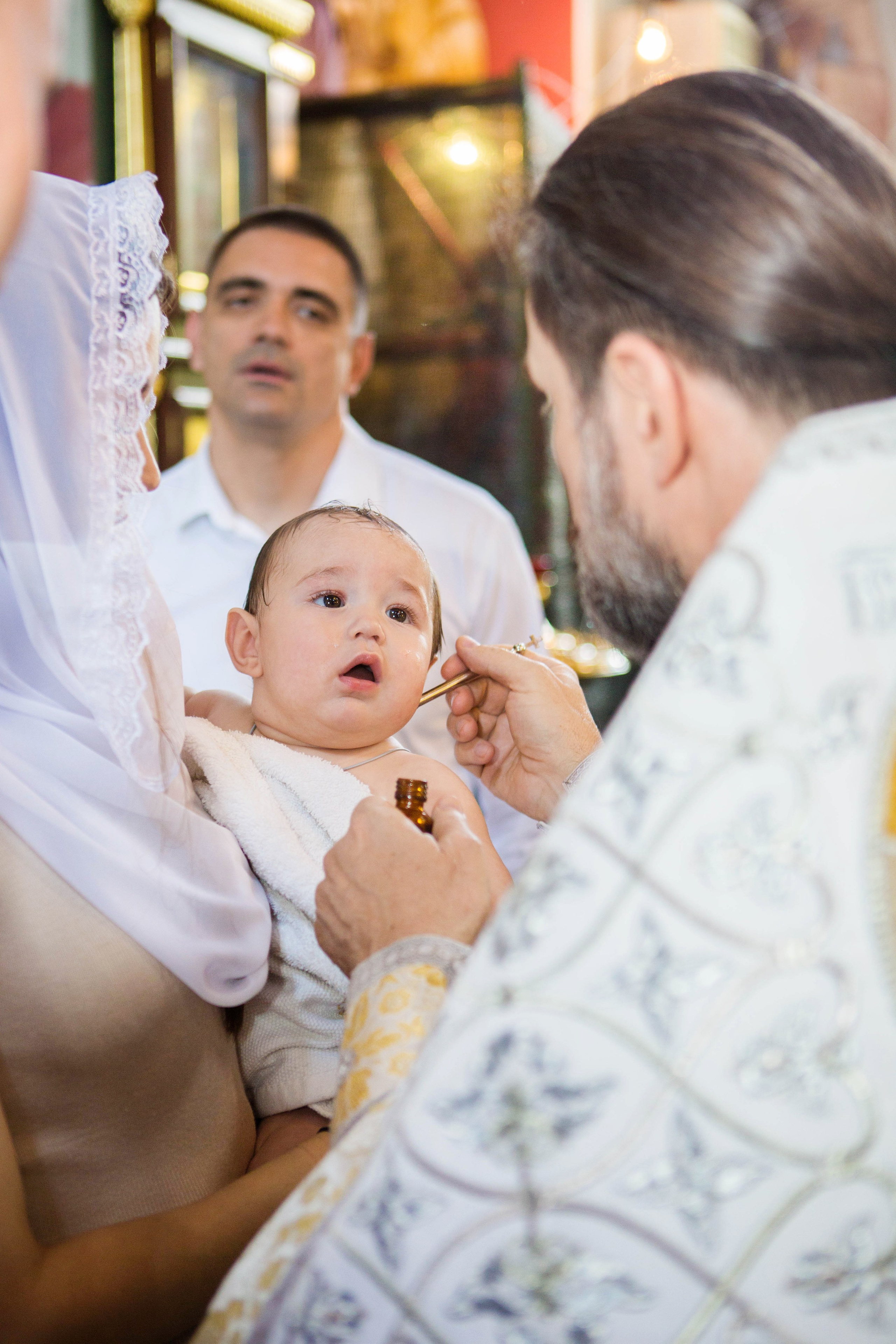Крещение Александра. Храм Святого Духа. Свадебный семейный и детский фотограф в Краснодаре Карина Федоровская