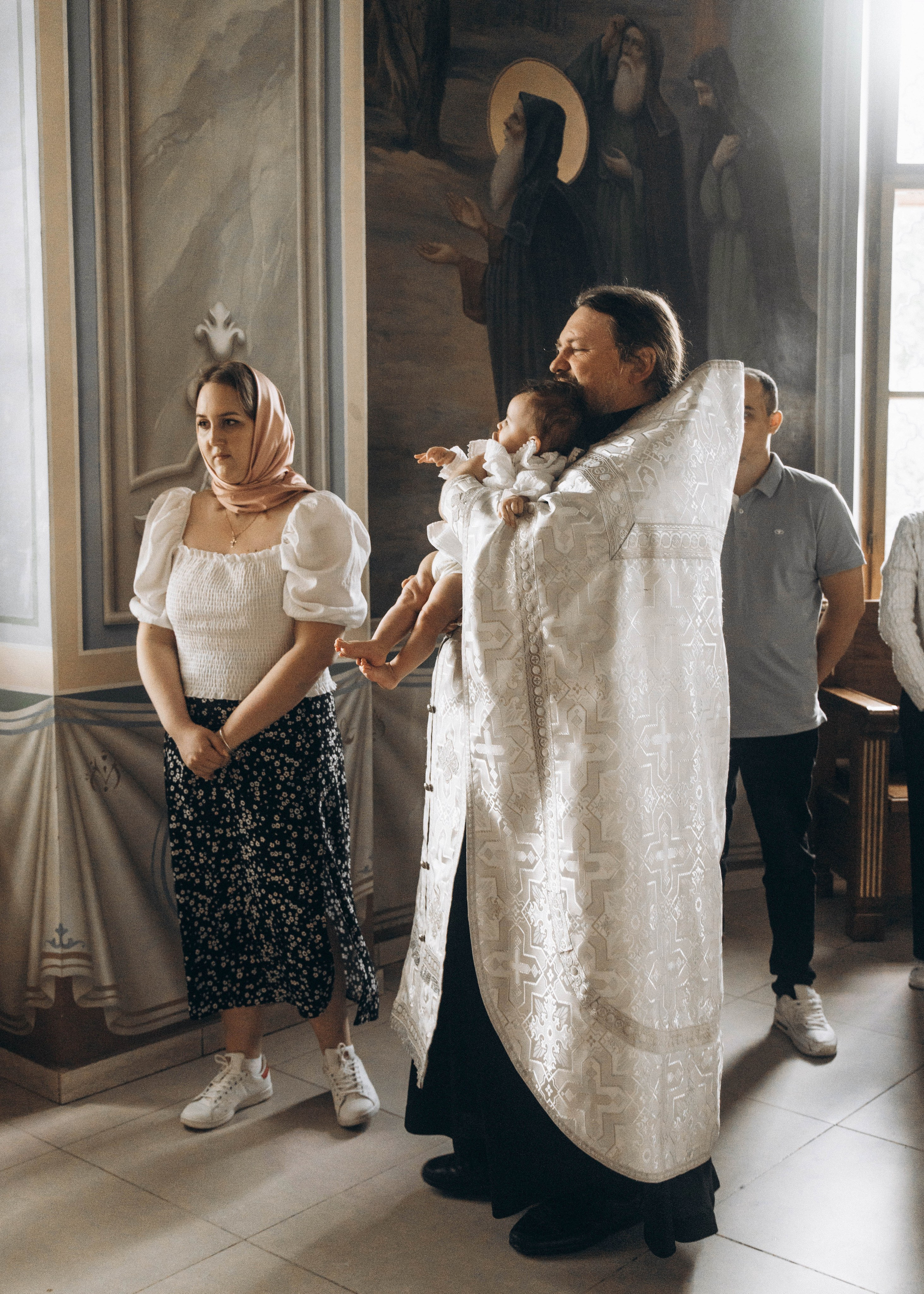 КРЕЩЕНИЕ. Фотосессия новорожденных в Москве и Московской области