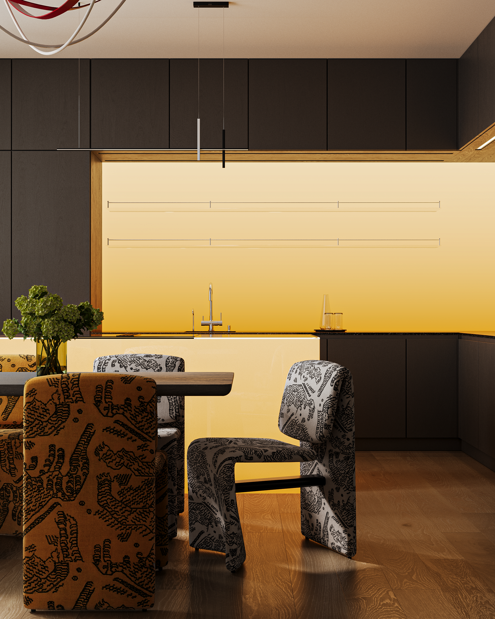 Project 17 · Evening Balance. Navet3D — визуализация пространства и света