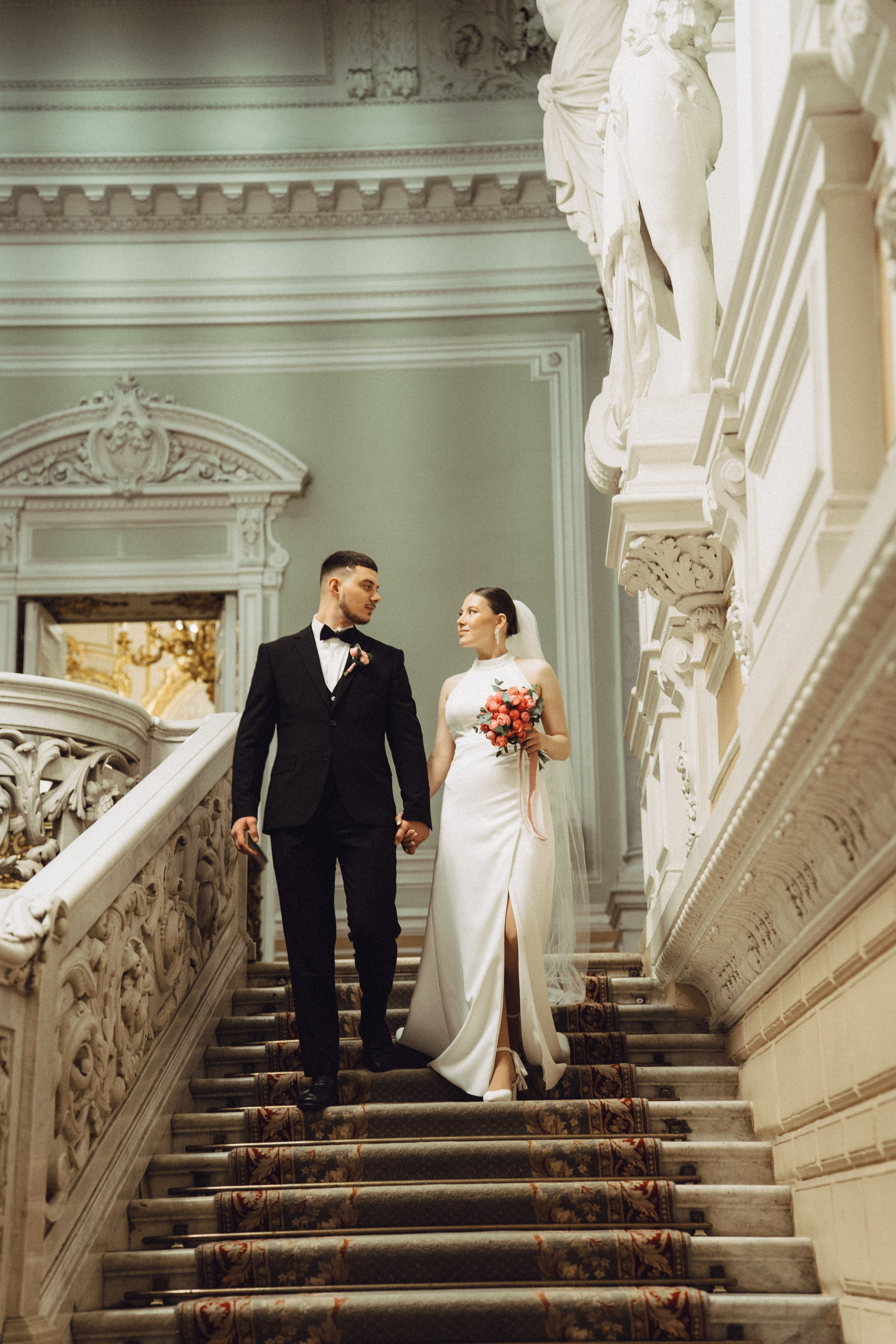СВАДЕБНАЯ СЬЕМКА В ПЕВОМ ДВОРЦЕ БРАКОСОЧЕТАНИЯ. Профессиональный фотограф, Санкт-Петербург — Виктория Богомолова