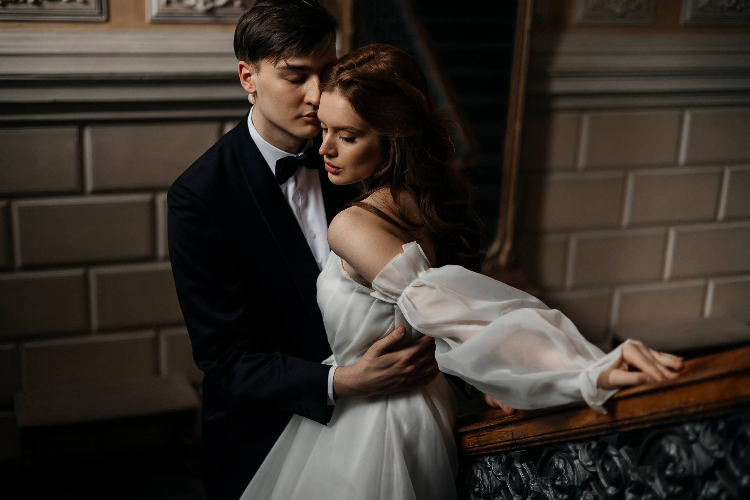 Мария и Александр (съемка в библиотеке). Фотограф в Москве Екатерина Потапова