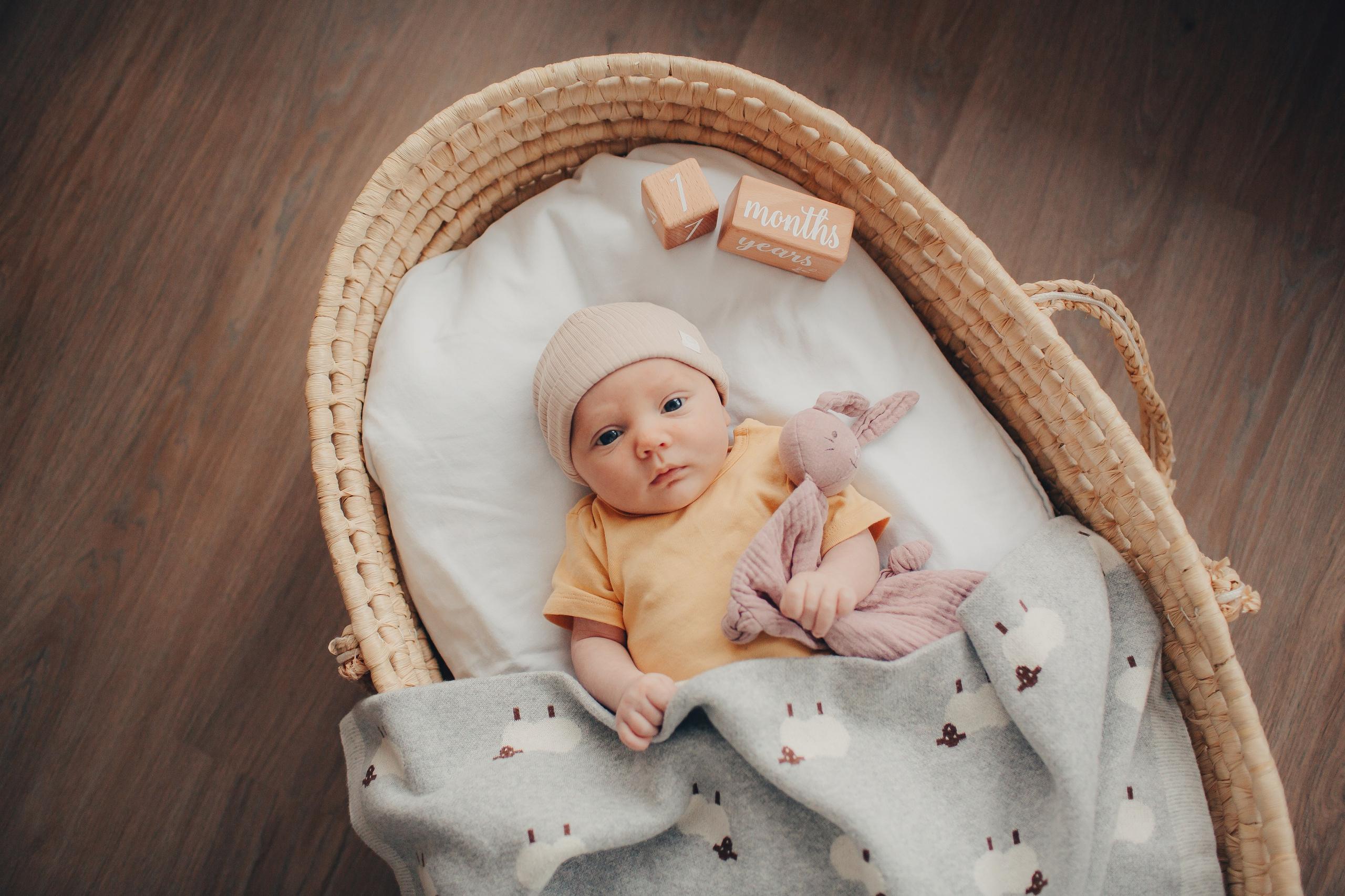 Фотосессия малышей от 0 до 12 месяцев. Фотограф Евгения Мальцева, Архангельск