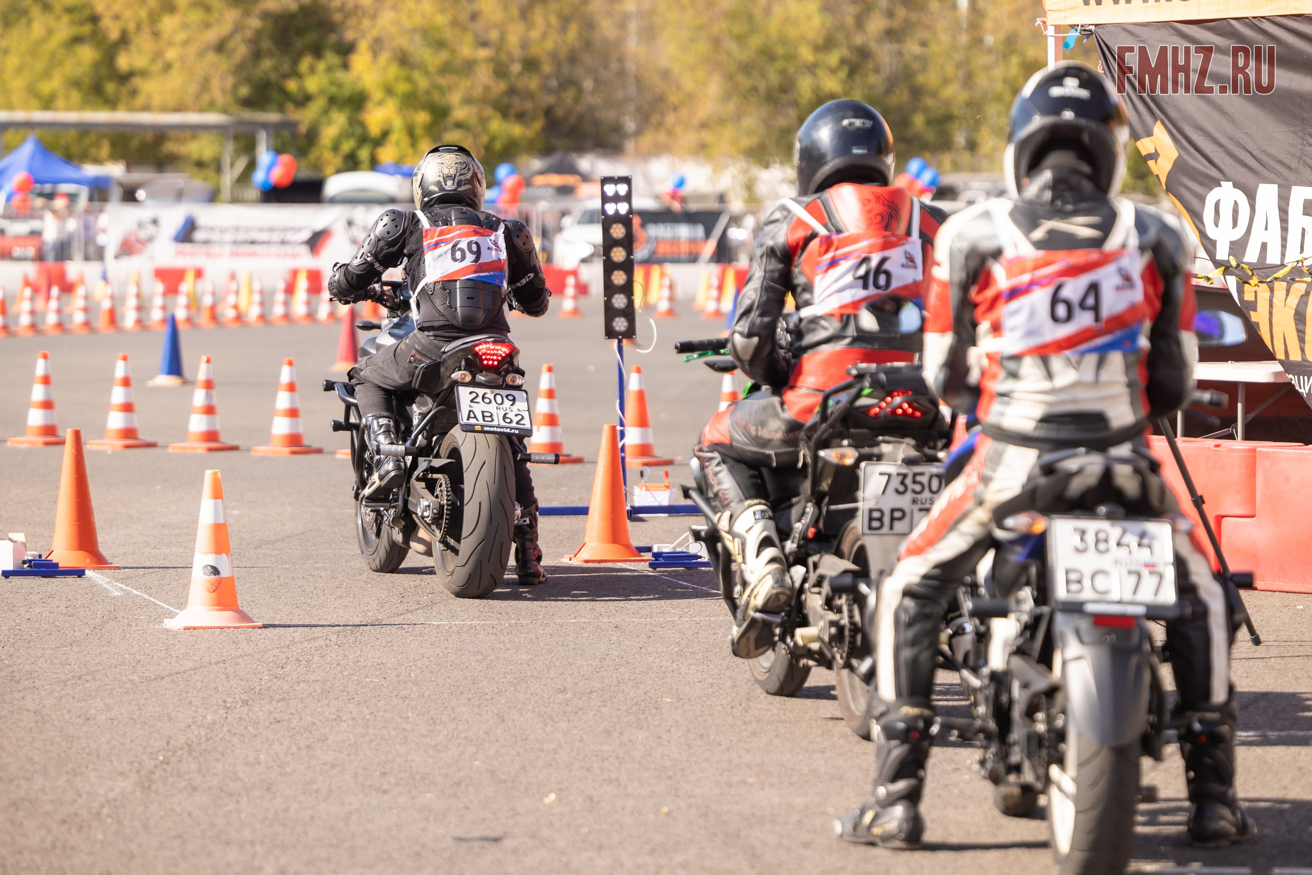 Соревнования по мотоджимхане на площадке Мосгортранс 15.09.2024. Фотограф Владимир Охрименко