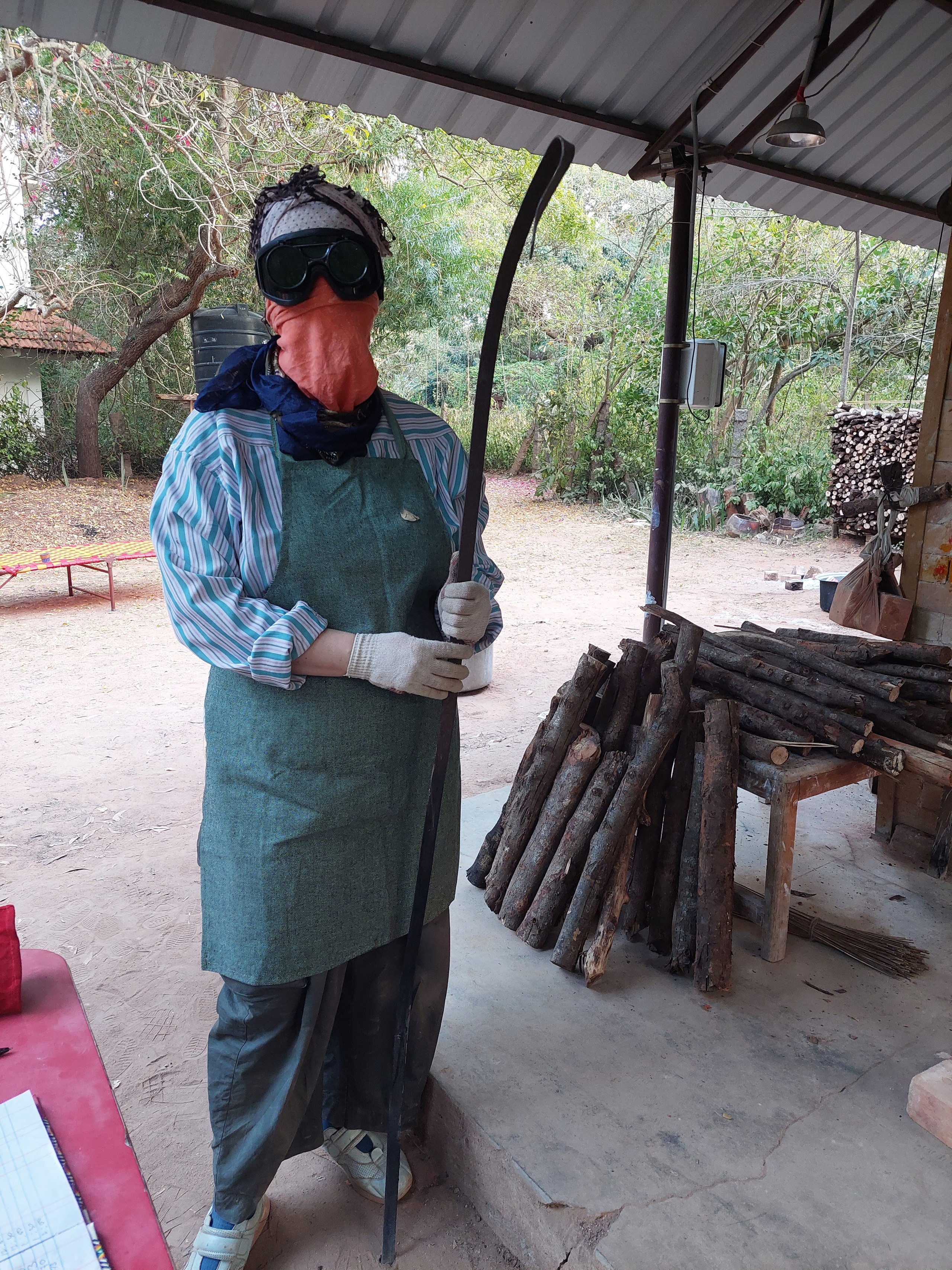 Дровяной обжиг в Индии — 2023. Керамика с историей. Елена Рогалёва