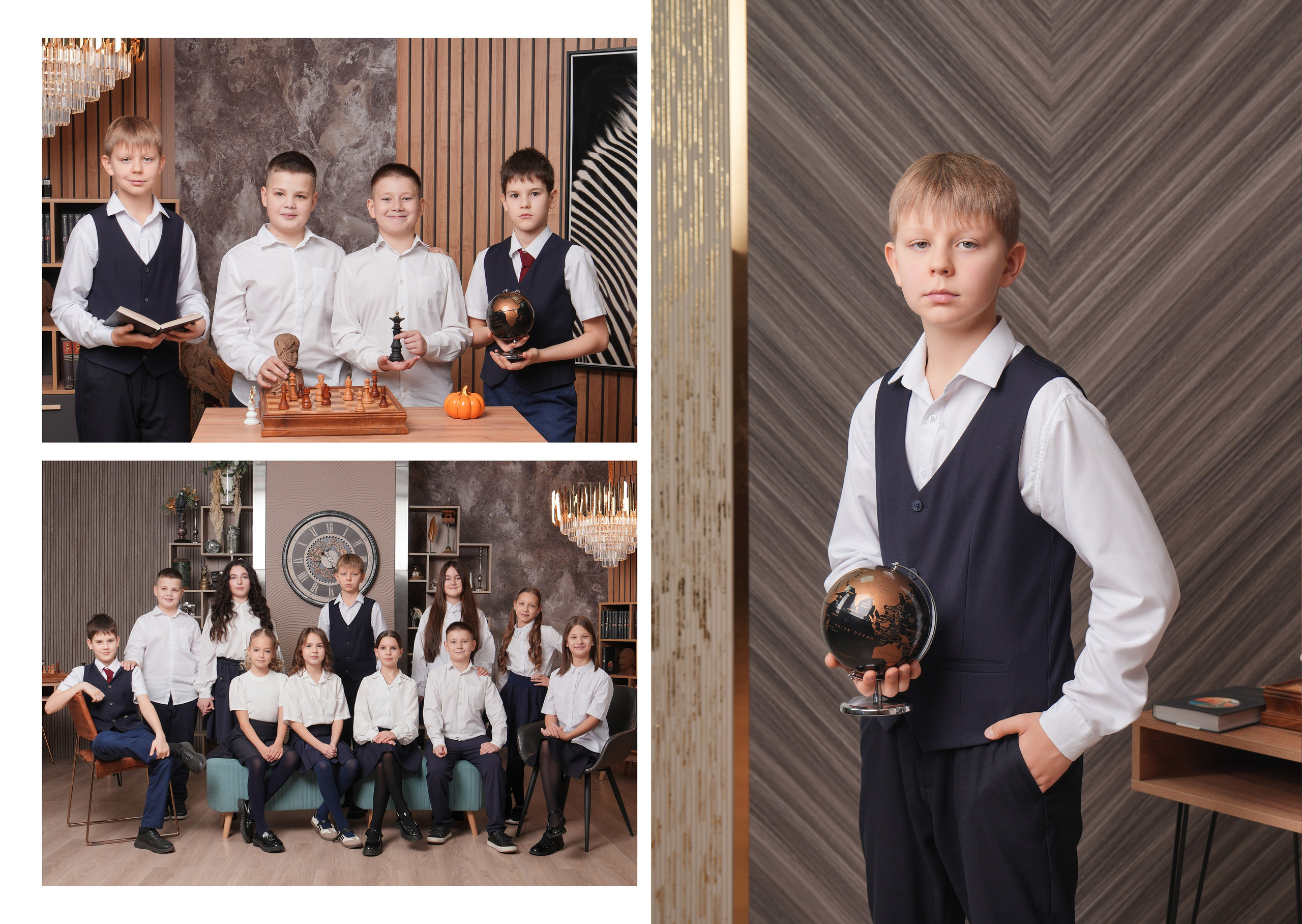 ШКОЛА 100 4 Е. Красивый выпускной альбом в Краснодаре