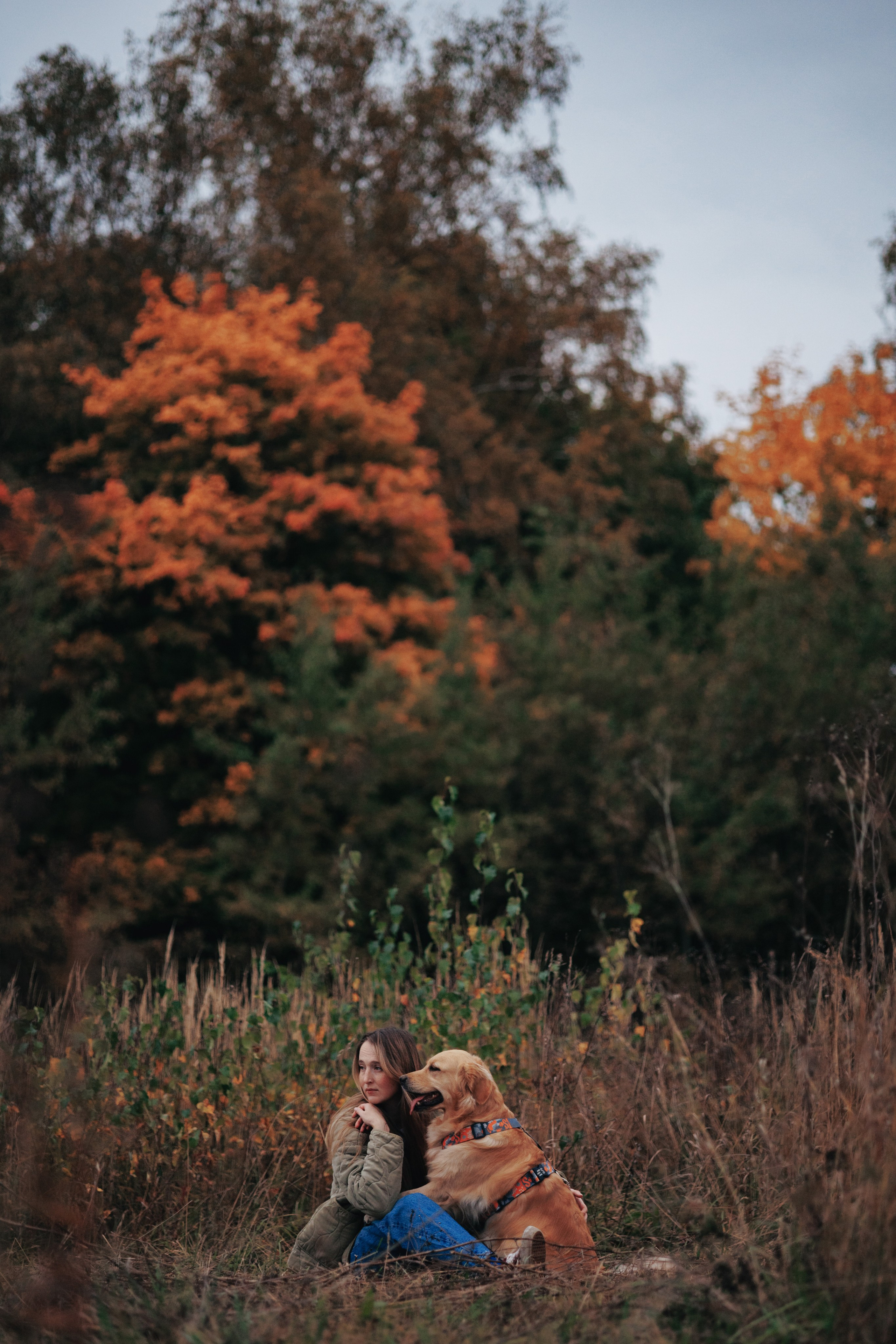 Съемка с собакой. Анастасия Белаш