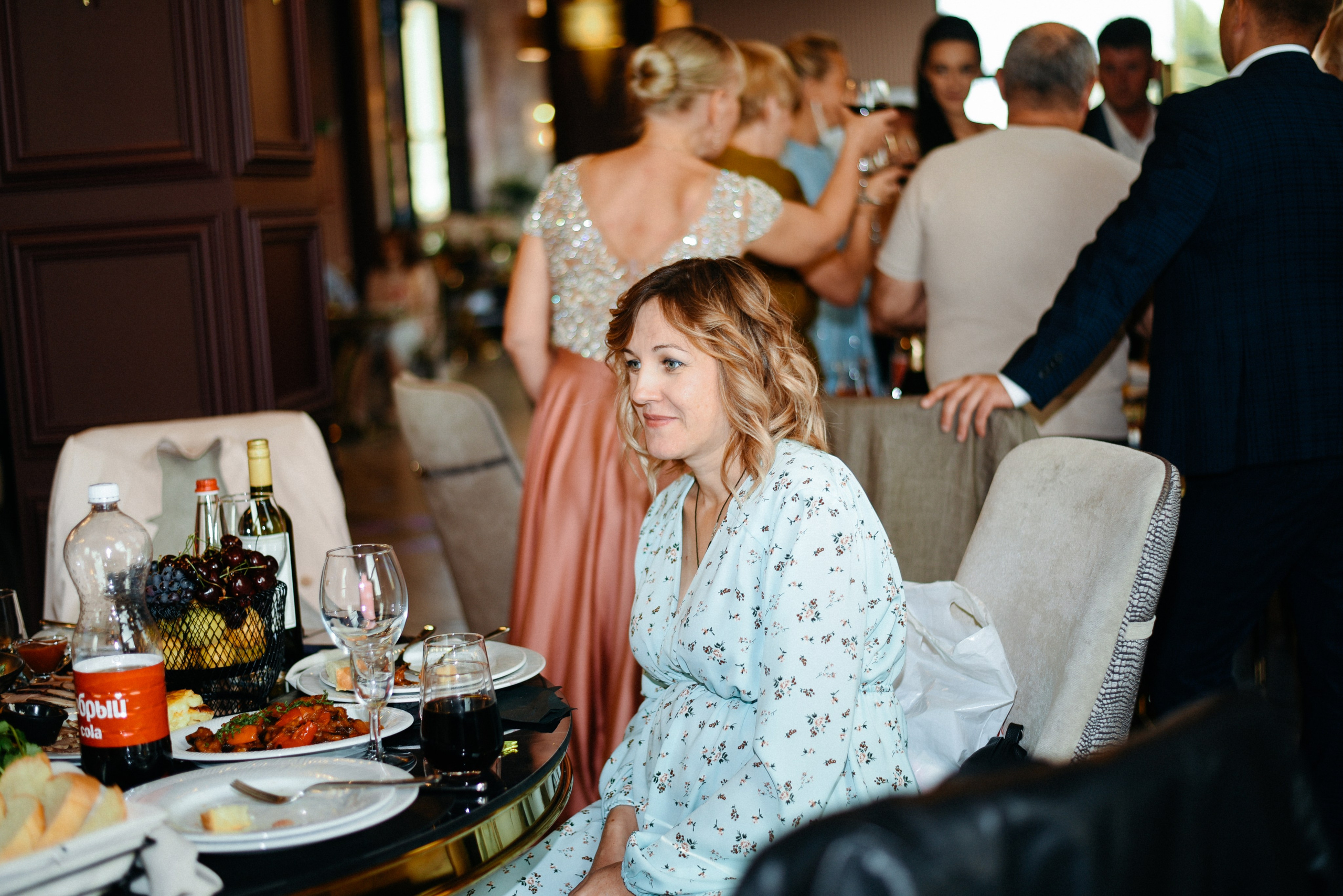 Виктор и Ангелина Банкет на 100 гостей Ресторан Segreto. Фотограф Лола Волна, город Москва