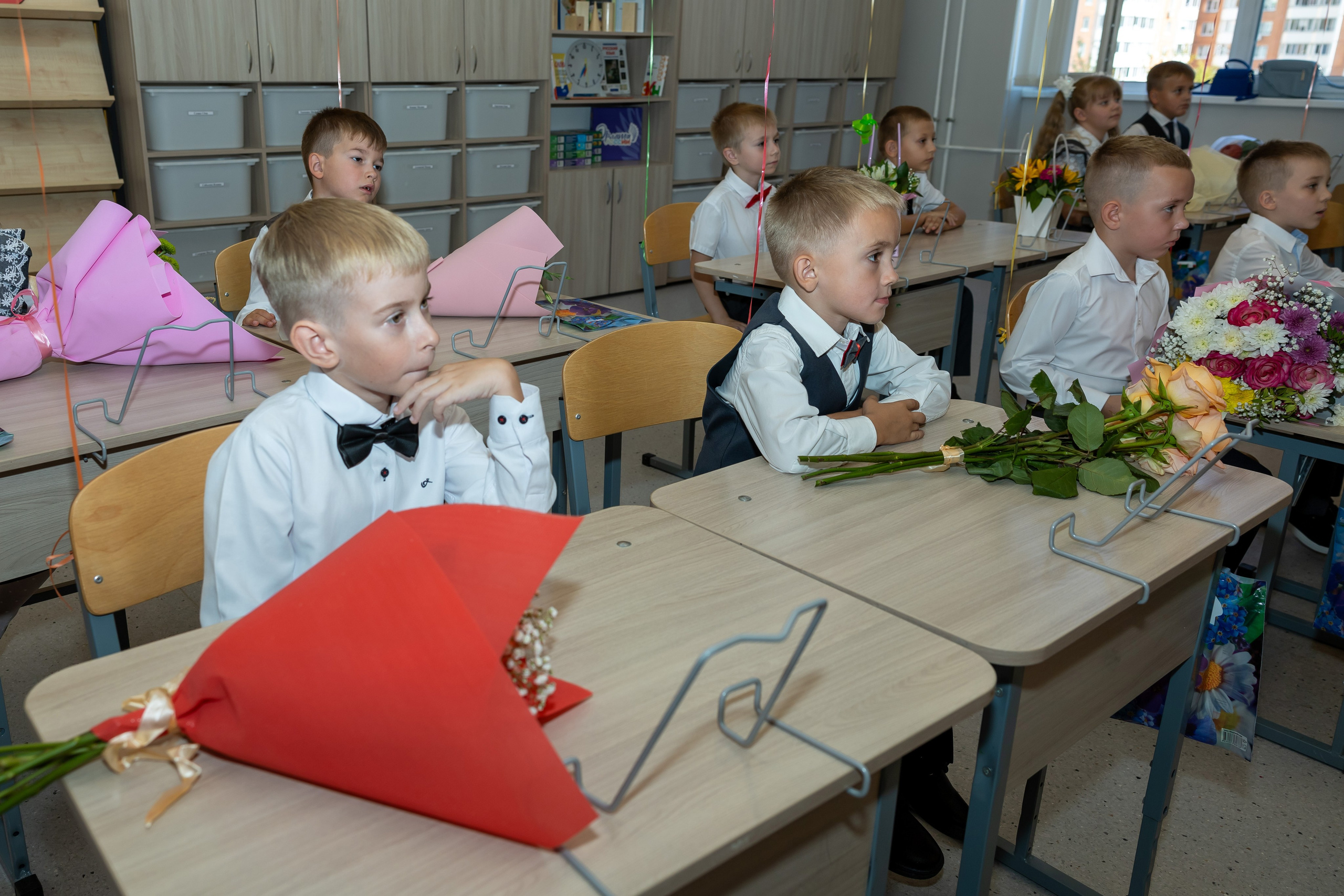 Первый раз в первый класс (репортажная съемка). Фотограф в Серпухове Наталья Руденко