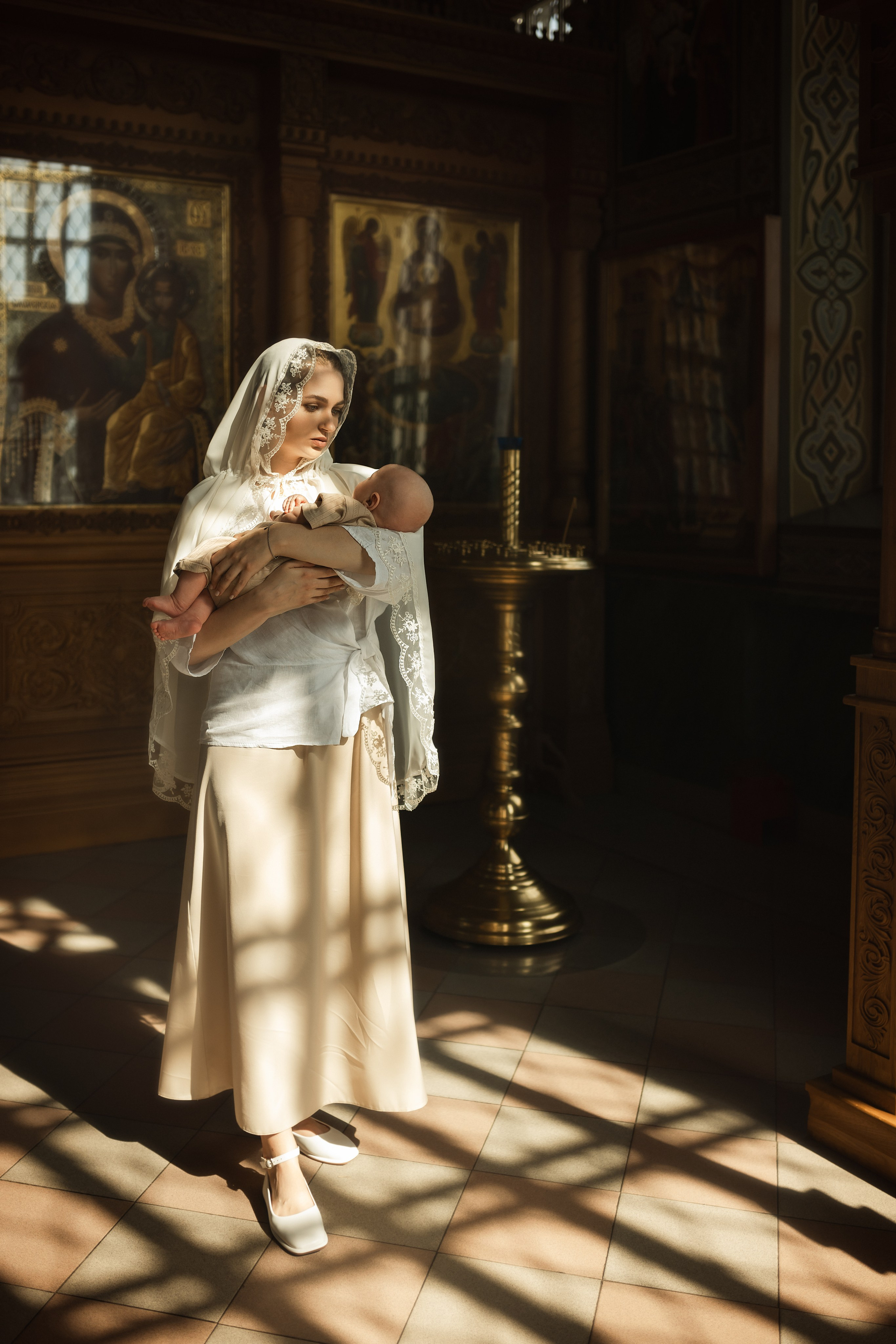 Таинство Крещения. Профессиональный семейный и церковный фотограф в Ростове-на-Дону