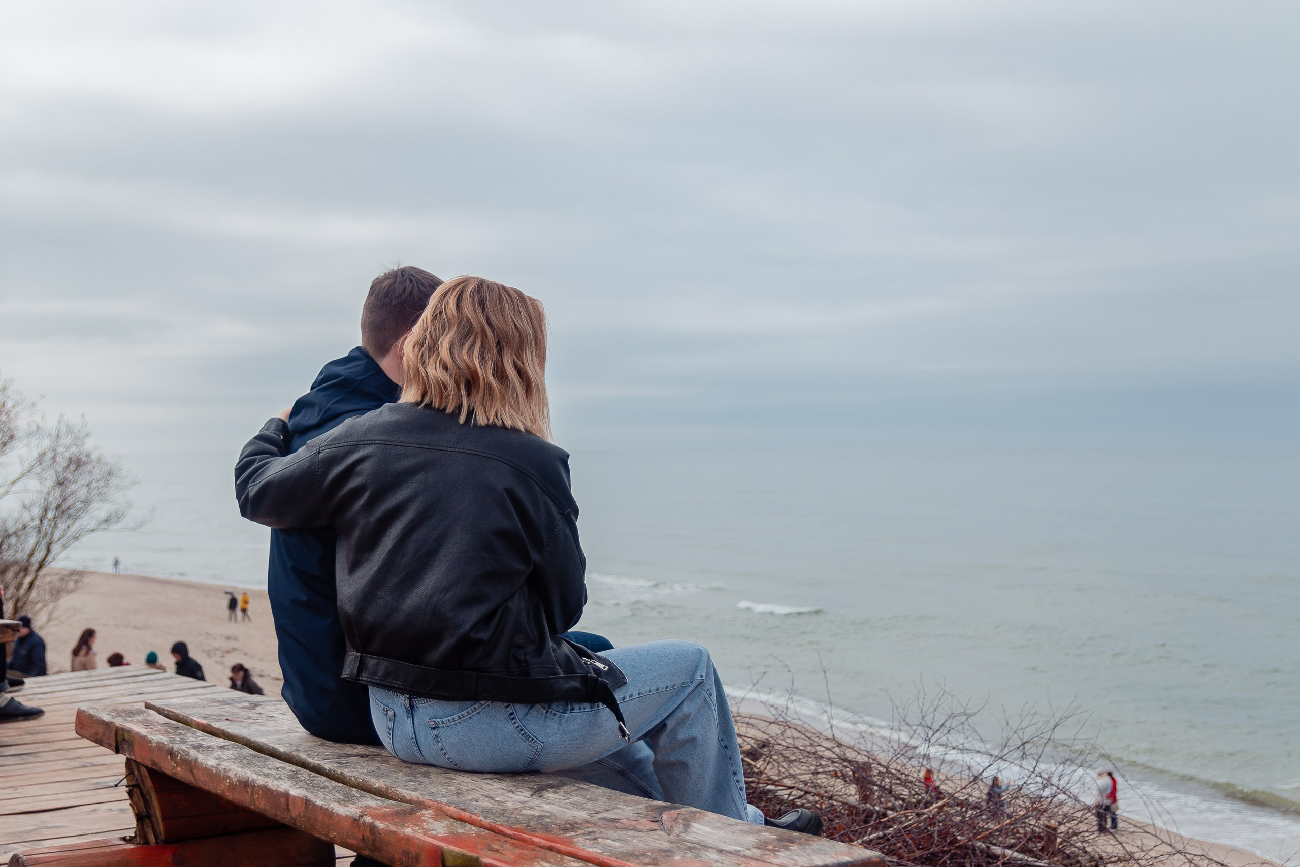 Алина и Иван | Куршская коса. Фотограф Елена Медок Калининград