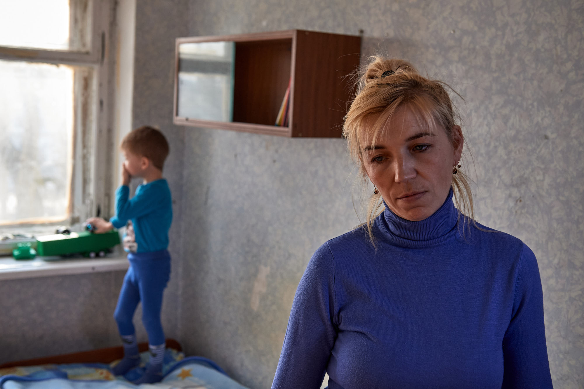 Пункт временного размещения беженцев из ДНР в Ростовской области