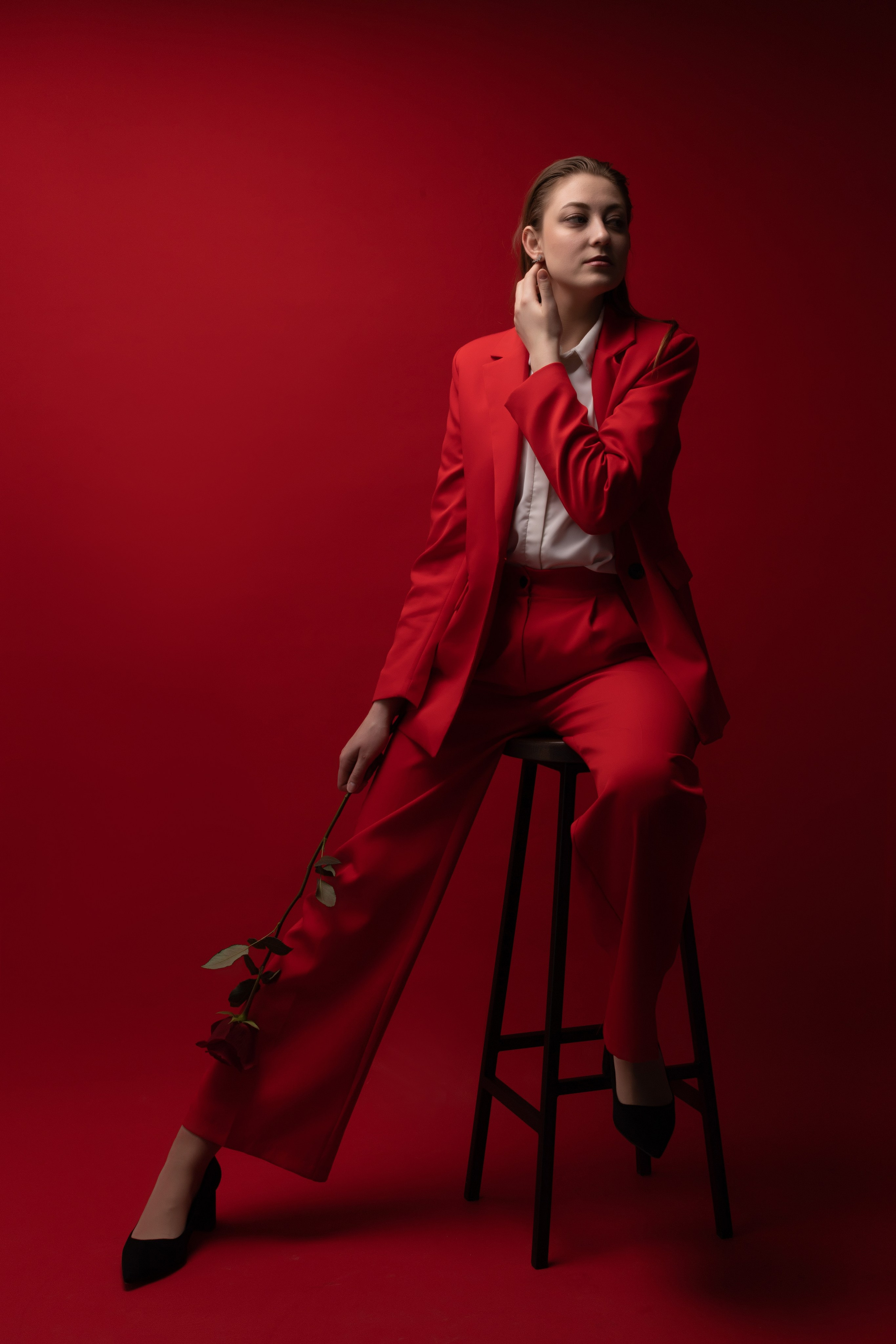 Красное на красном🌹. Семейный фотограф в Саратове Элоиза Ляпина