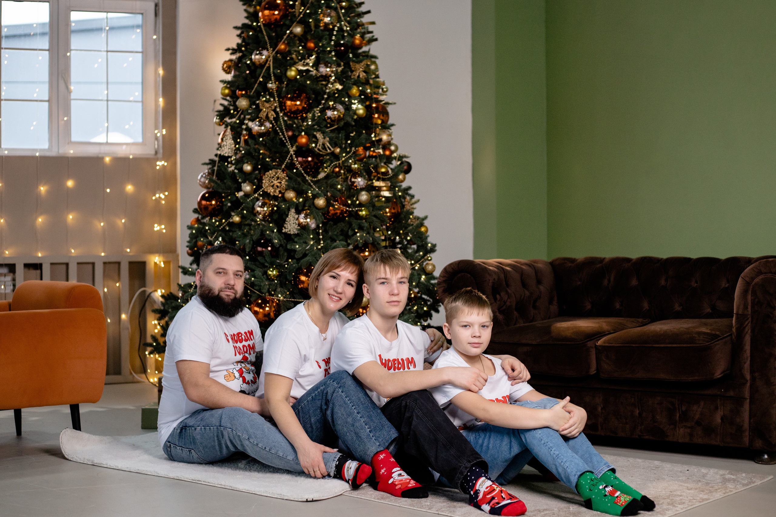Новый год 2025. Семейный фотограф в Саратове Элоиза Ляпина