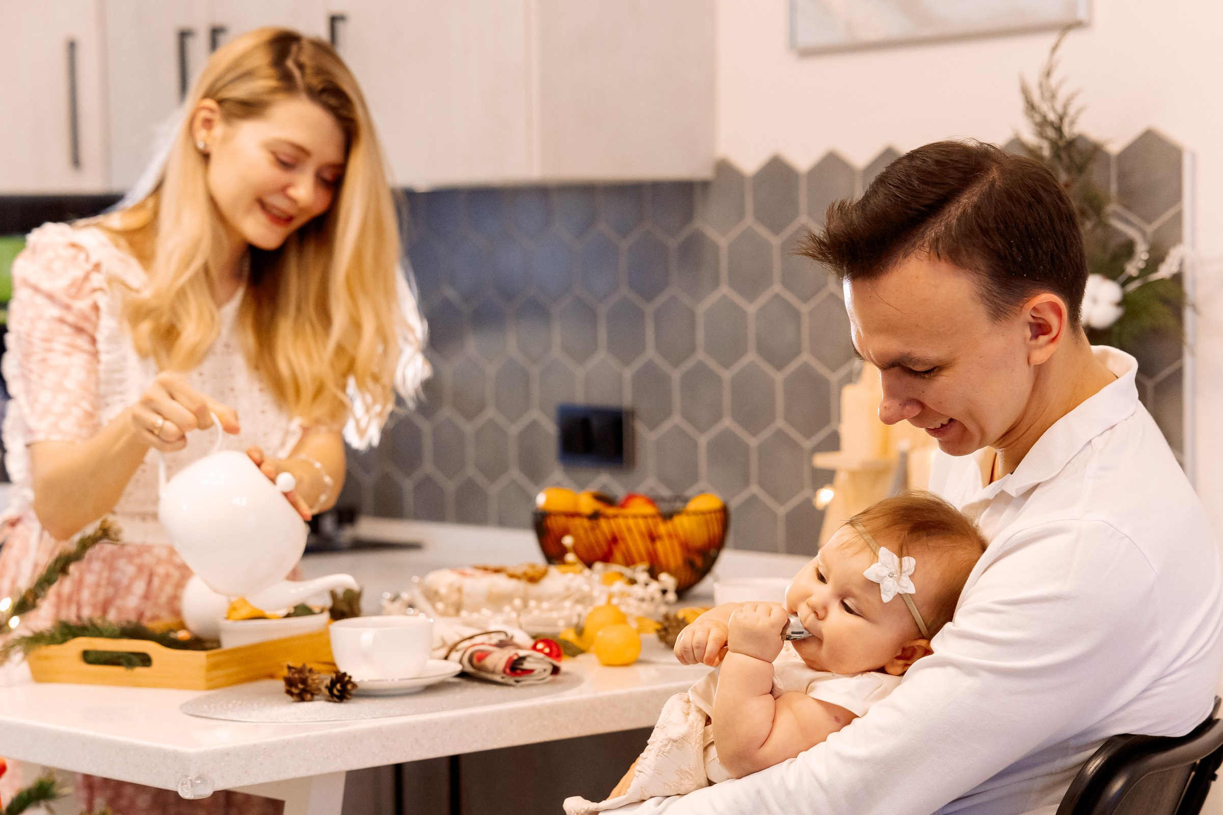 Новогодняя семейная история. Семейный Фотограф в Москве Евгения Симоненко