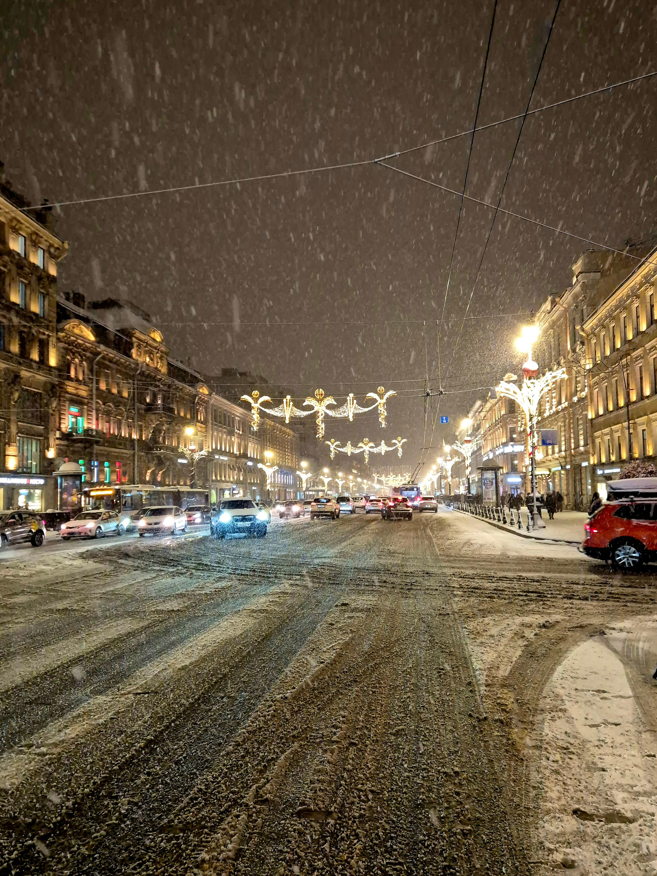 И даже Невский преобразился