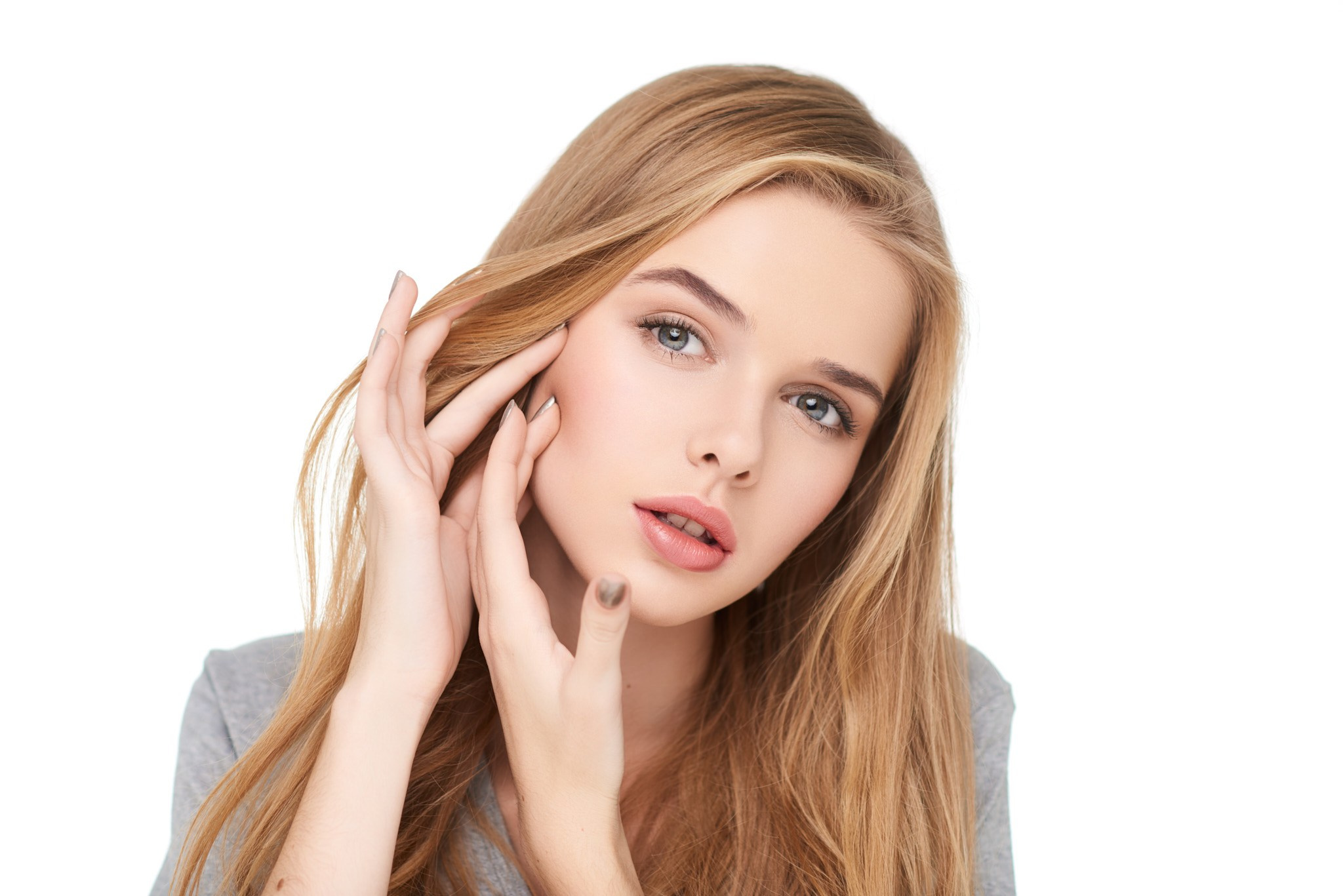 Фотосъёмка моделей для сайта Лечение угрей: 2 модели. Бьюти фотограф Павел Паршин