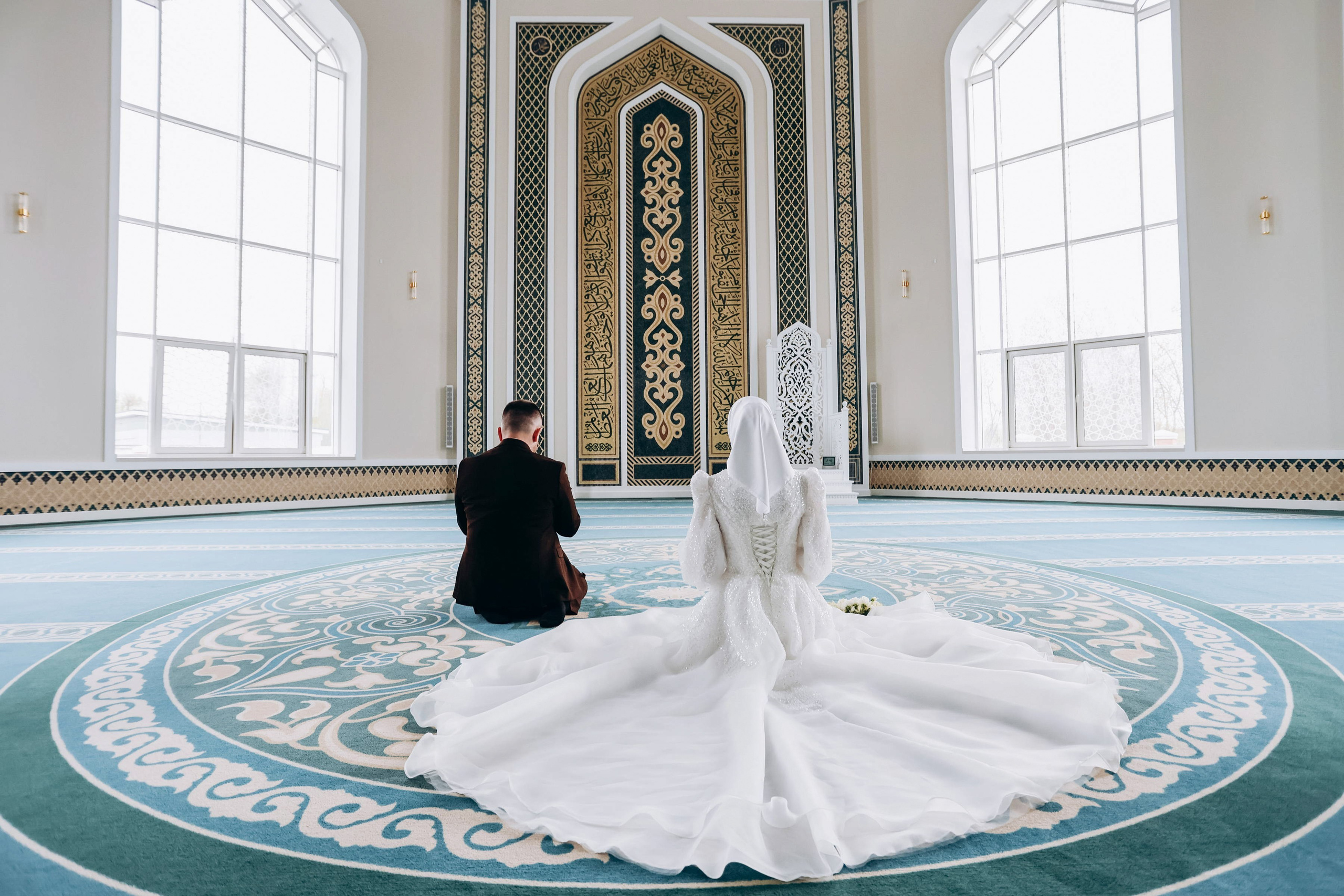 Инсаф и Айгуль. Мечеть Рауза. Свадебный фотограф Казань|Москва Ranas4you