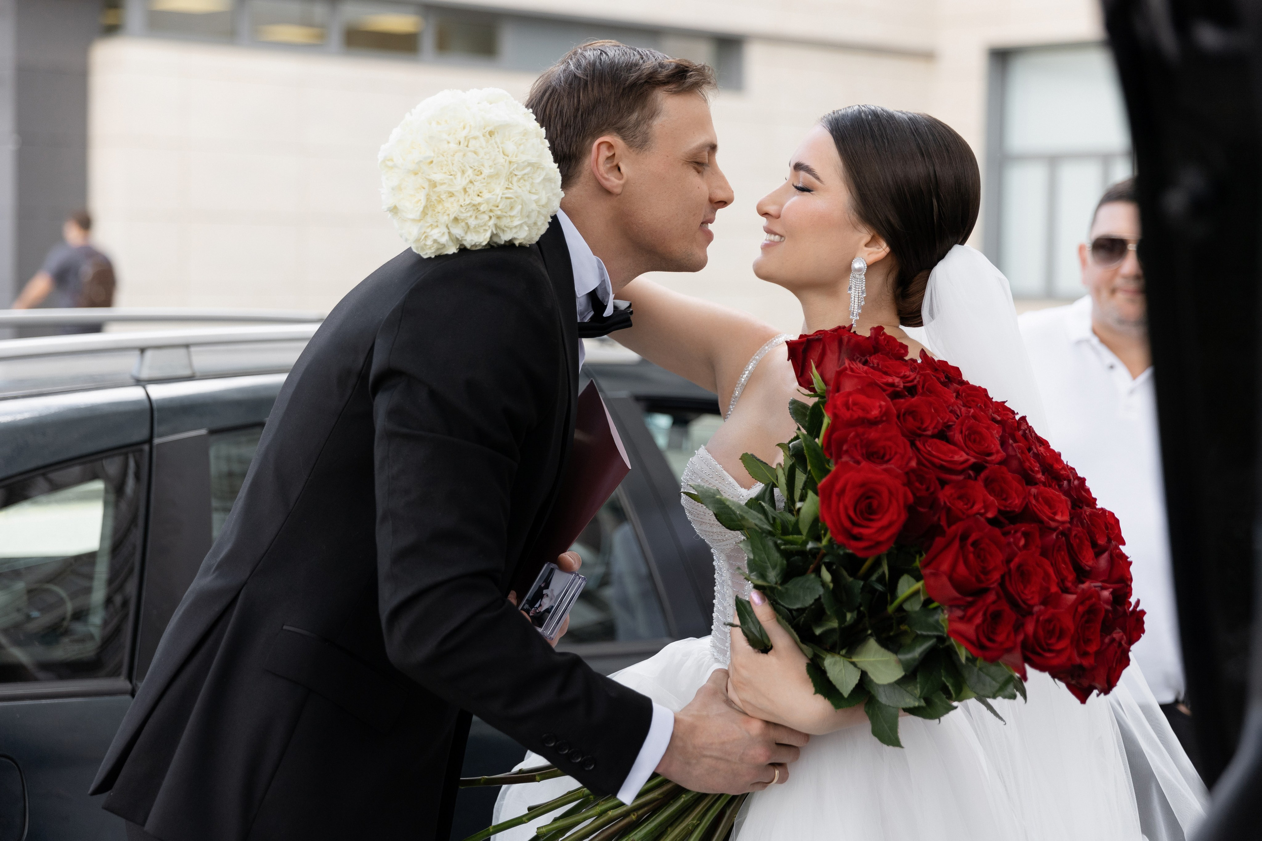 Свадебная фотосъемка росписи и свадебная фотосессия в Архангельском. Свадебный фотограф в Москве Полина Лелетко