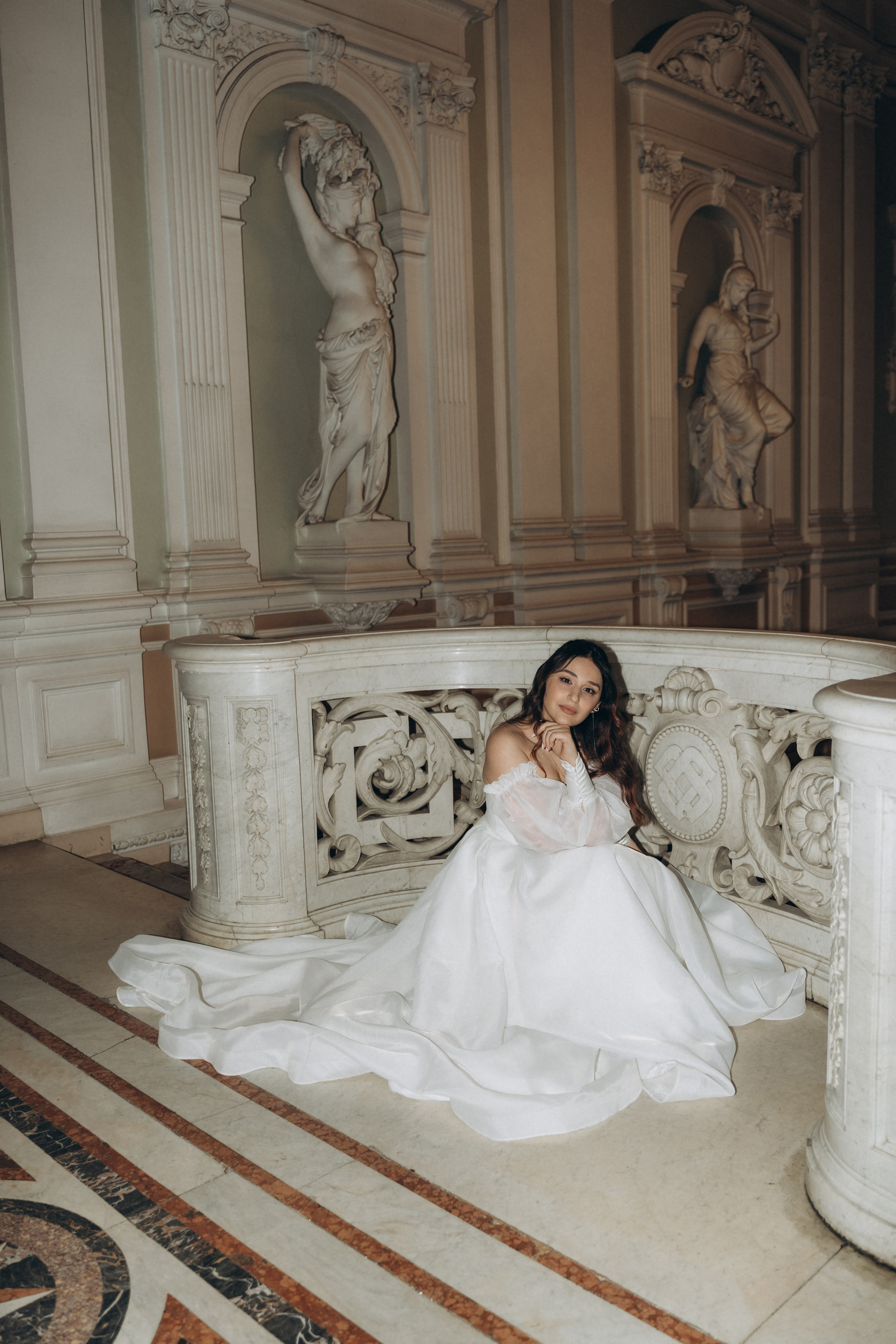 Любовь в 1-м Дворце Бракосочетания. Фотограф в Санкт-Петербурге — Лучина Екатерина