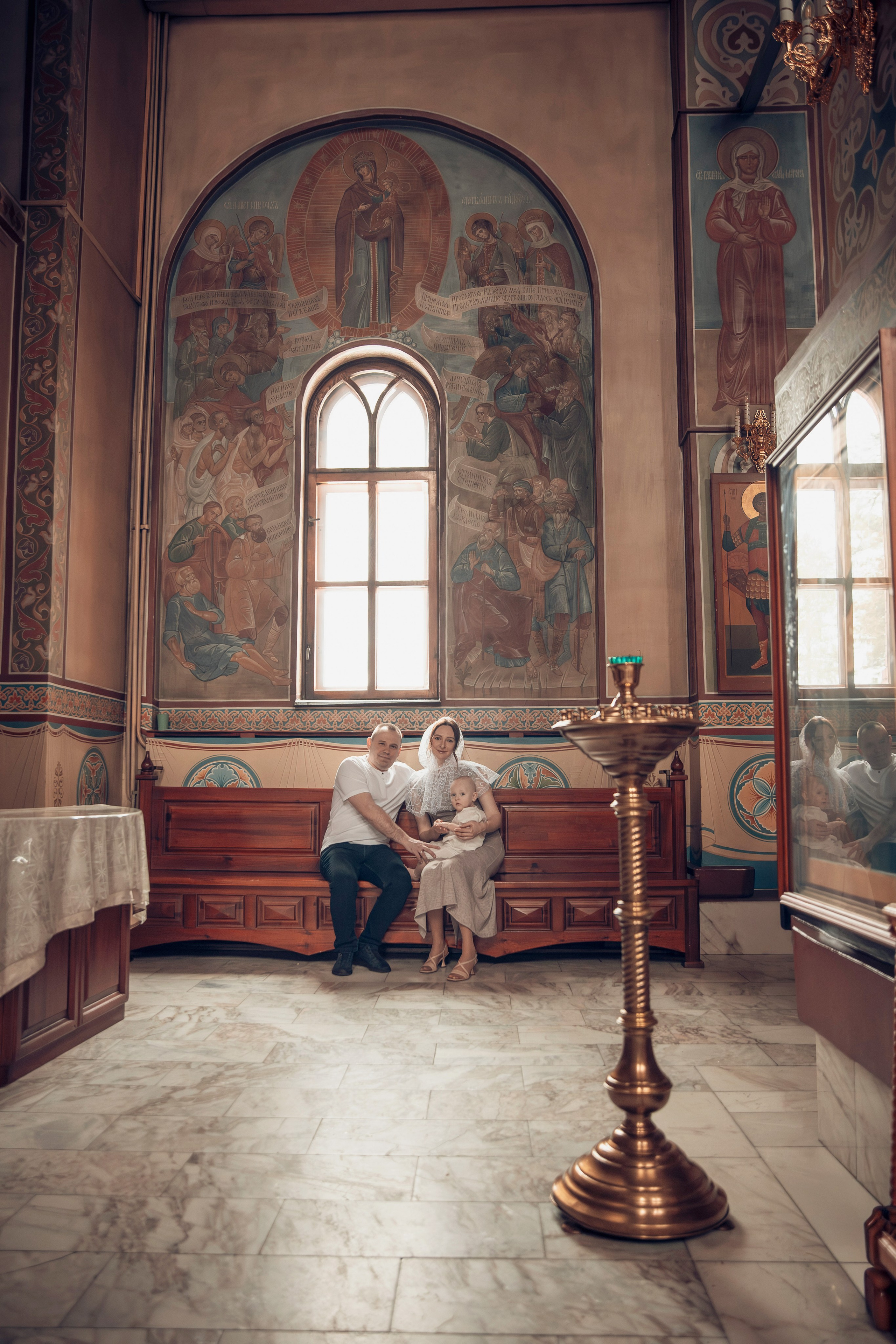 Крещение Александра. ТОП Фотограф на Крещение и Венчание Железногорск, Красноярск Алексей Мещеряков