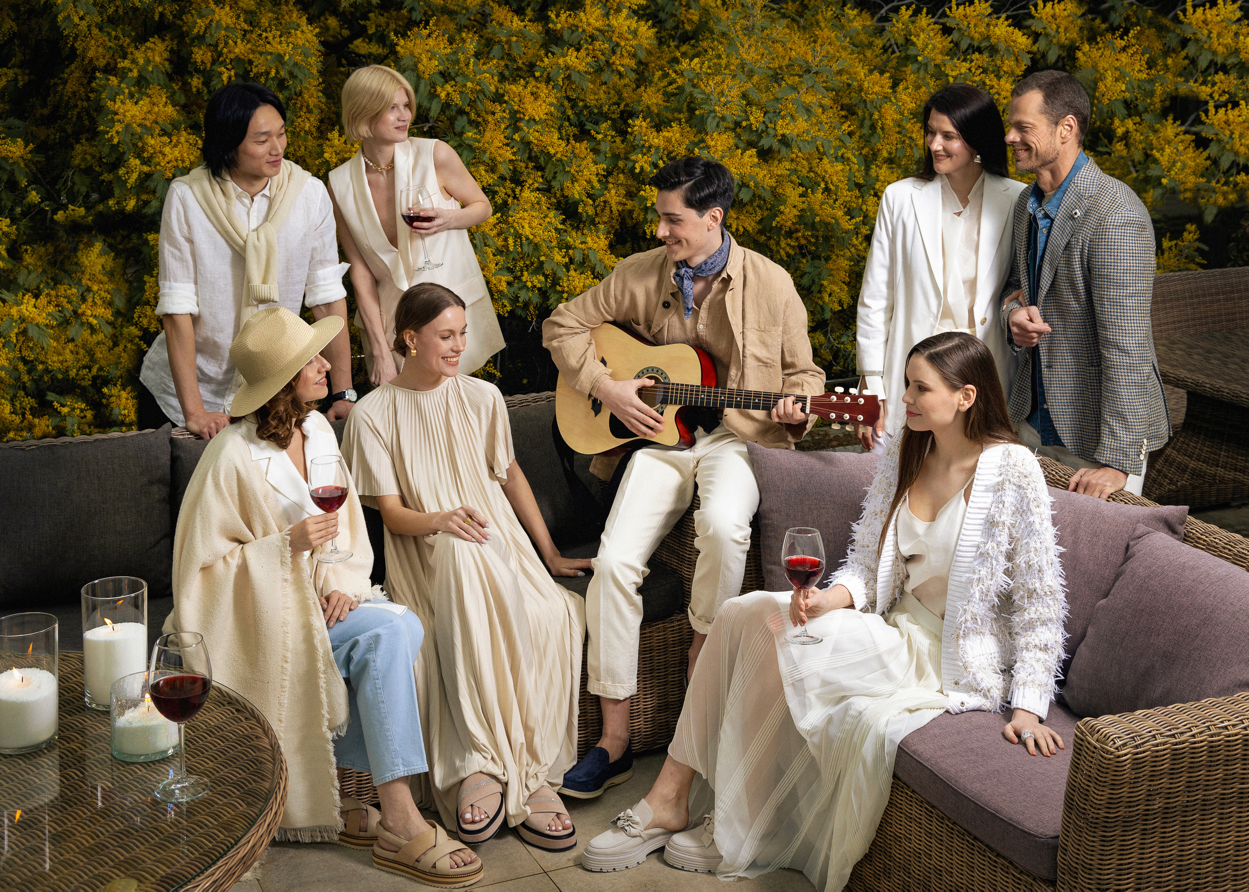 съемка для Кашемир и шелк 