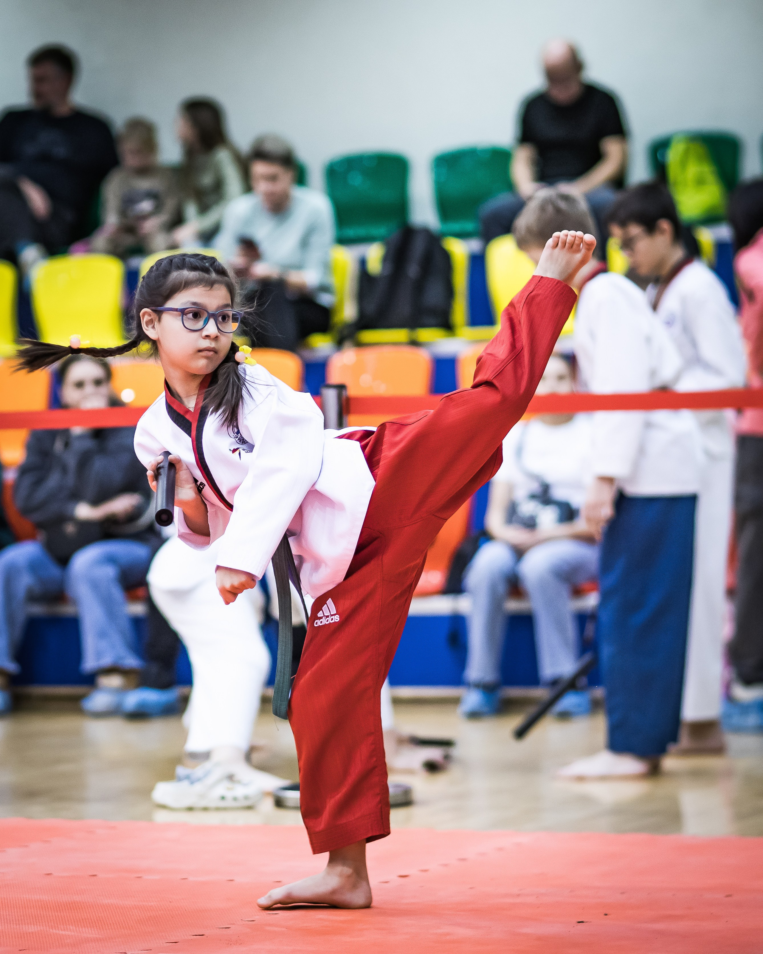 Турнир Федерации детского тхэквондо России по дисциплине ПХУМСЭ. Спортивный фотограф Максим Серегин