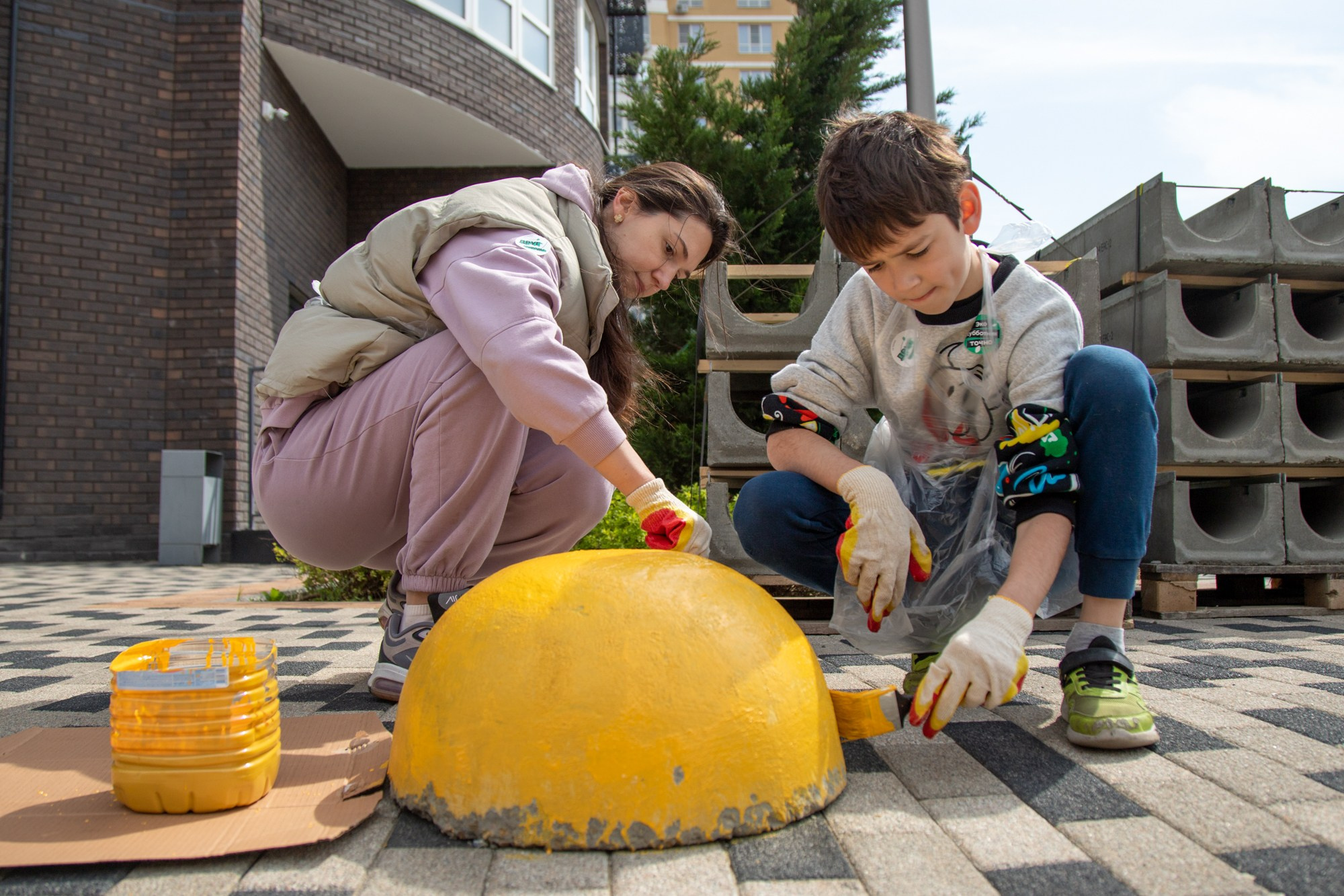 Субботник строительной компании «ТОЧНО». Репортажный, промышленный и маркетплейс-фотограф Дмитрий Чернат