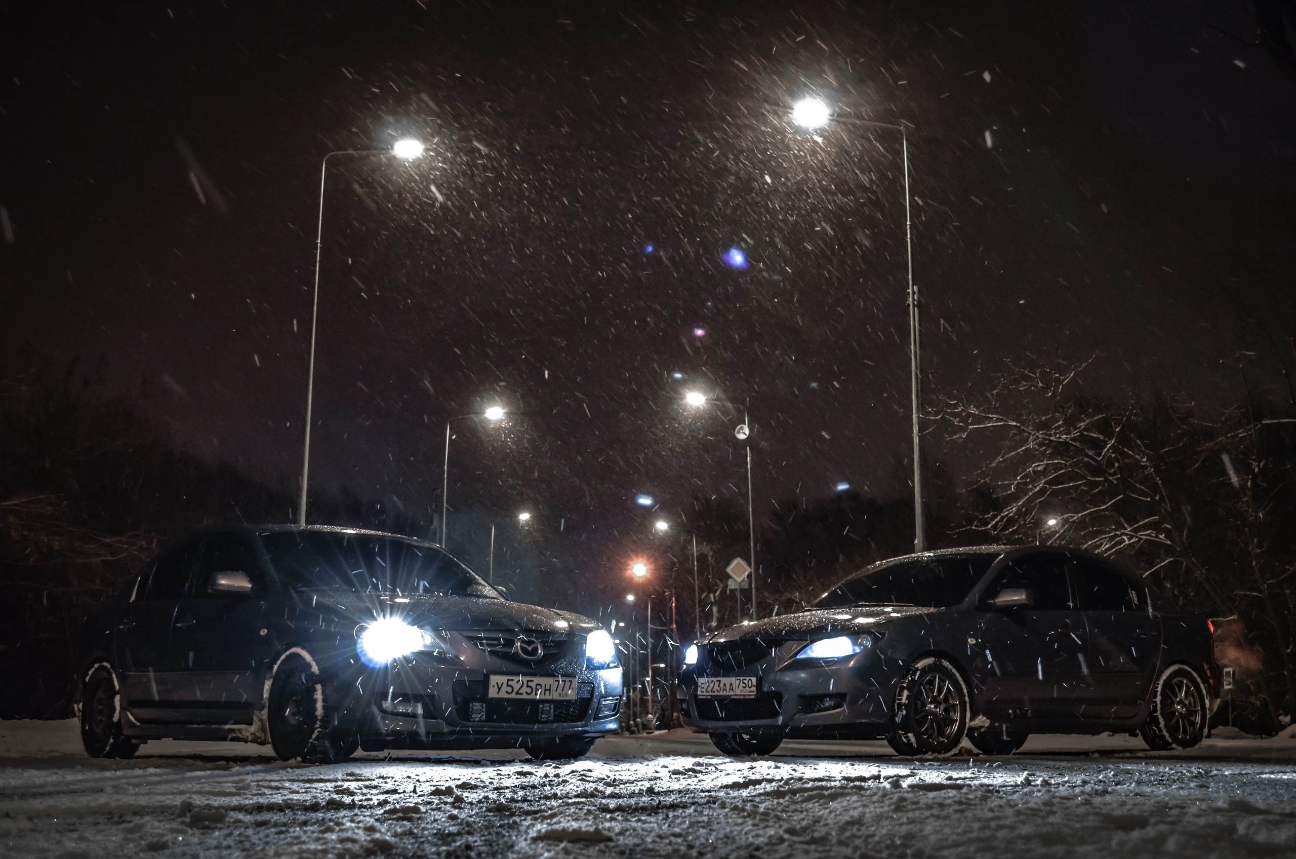 Короткая фотосессия. Mazda 3. Ирина Санрайз — Автомобильный фотограф в Москве