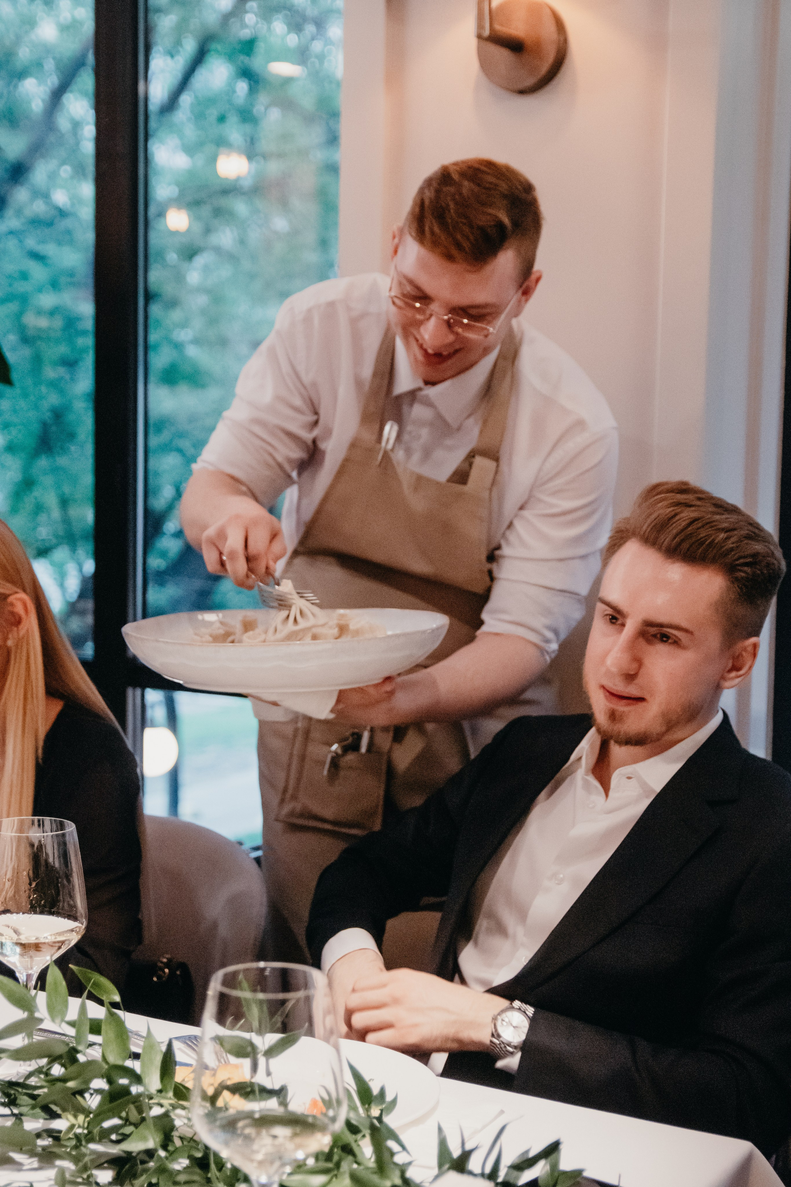 Свадебный ужин. Семейный фотограф в Москве