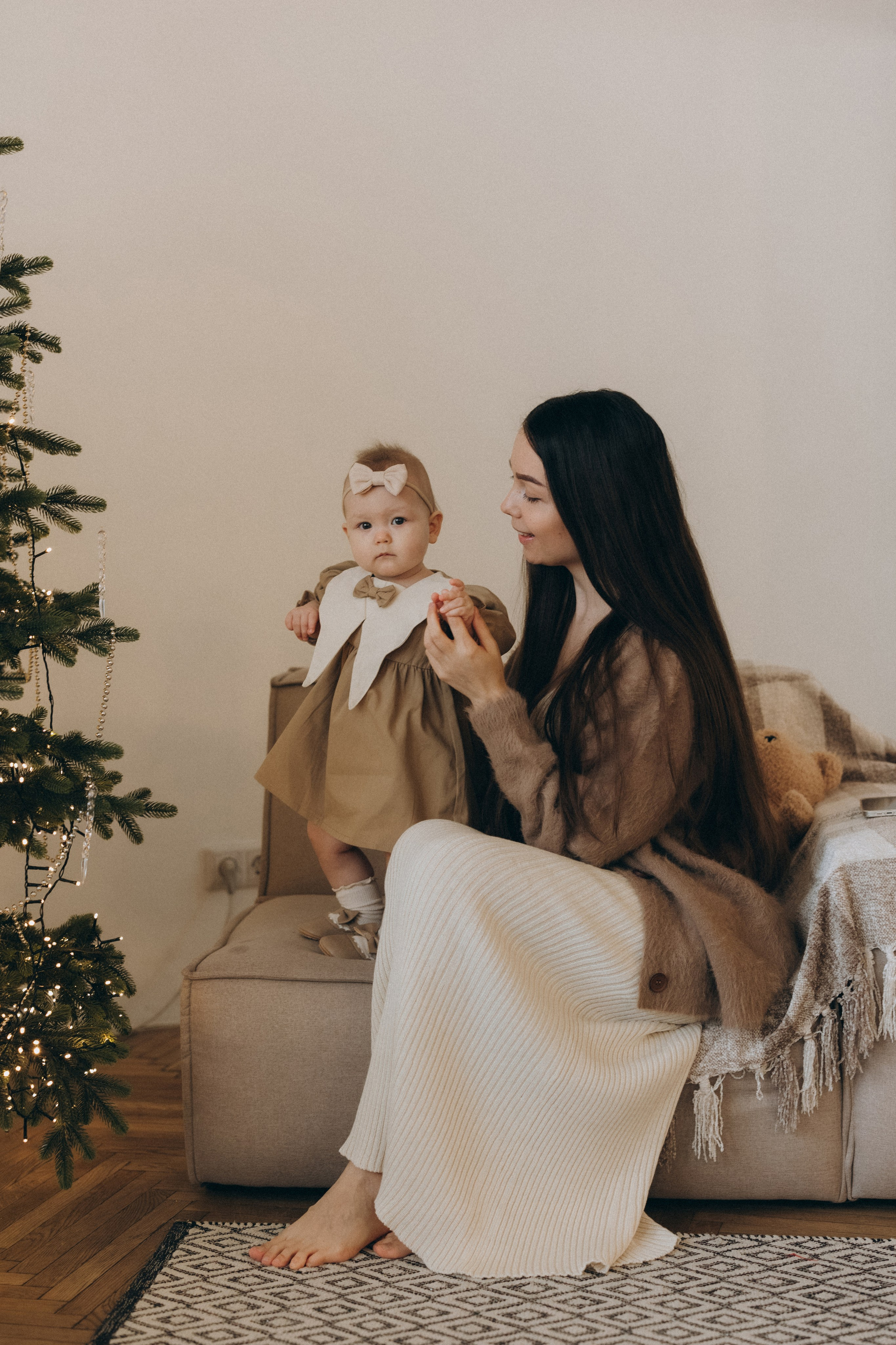 Семейная новогодняя фотосессия. Фотограф Москва Виктория-Антуанетта
