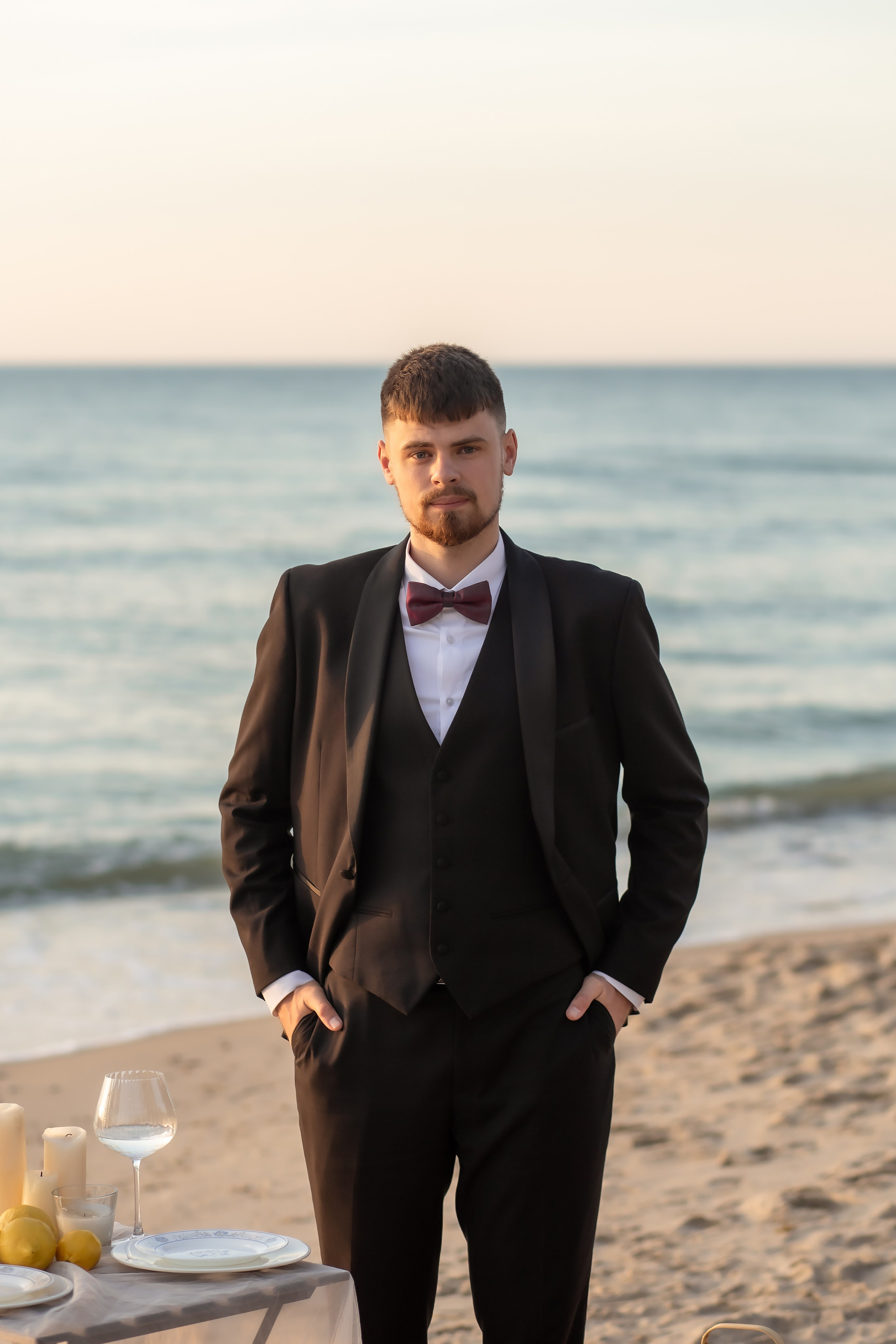 Александра и Влад. На закате. Фотограф в Калининграде Решетникова Алина