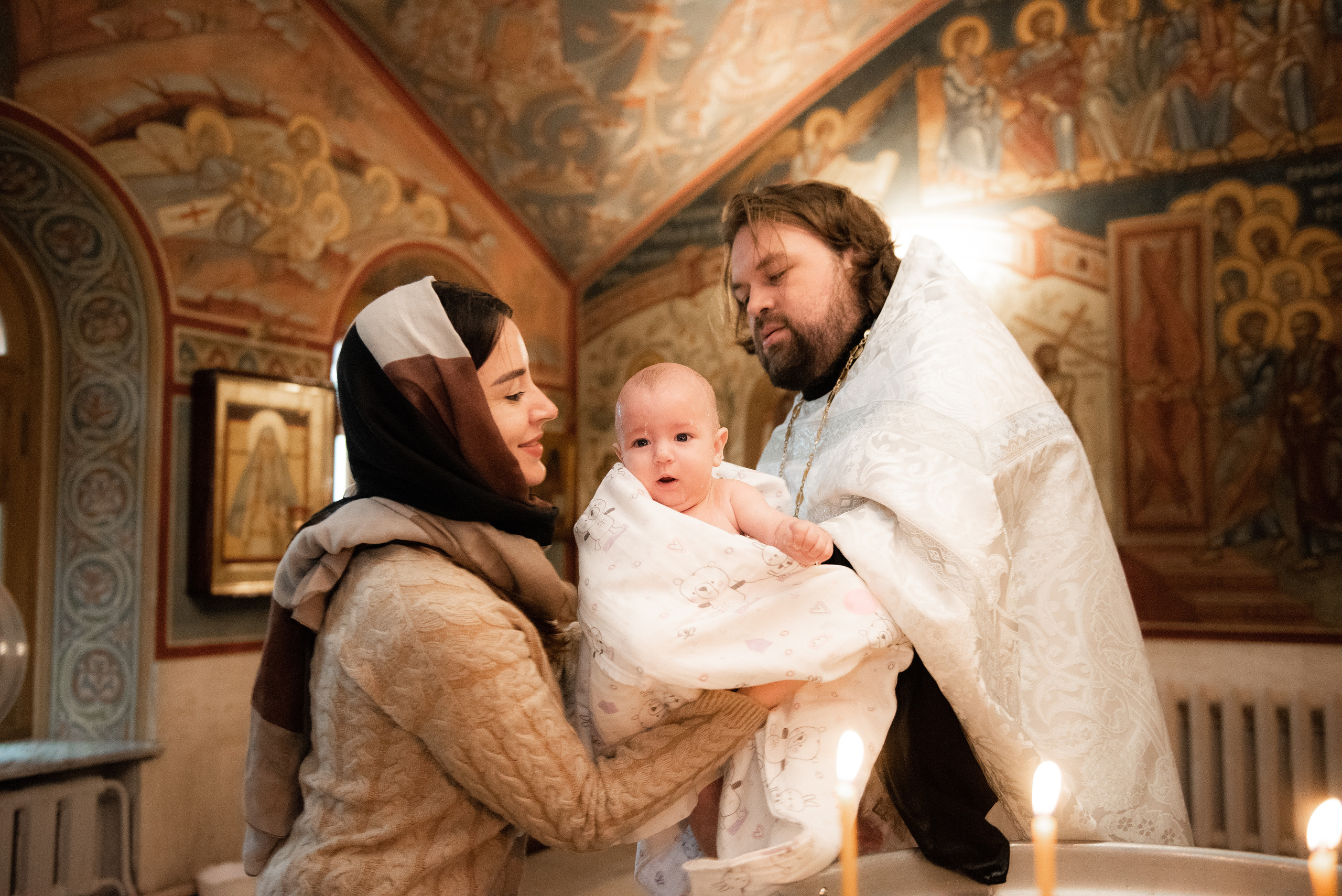 Крещение. Семейный и бренд фотограф в Москве Ольга Кудина