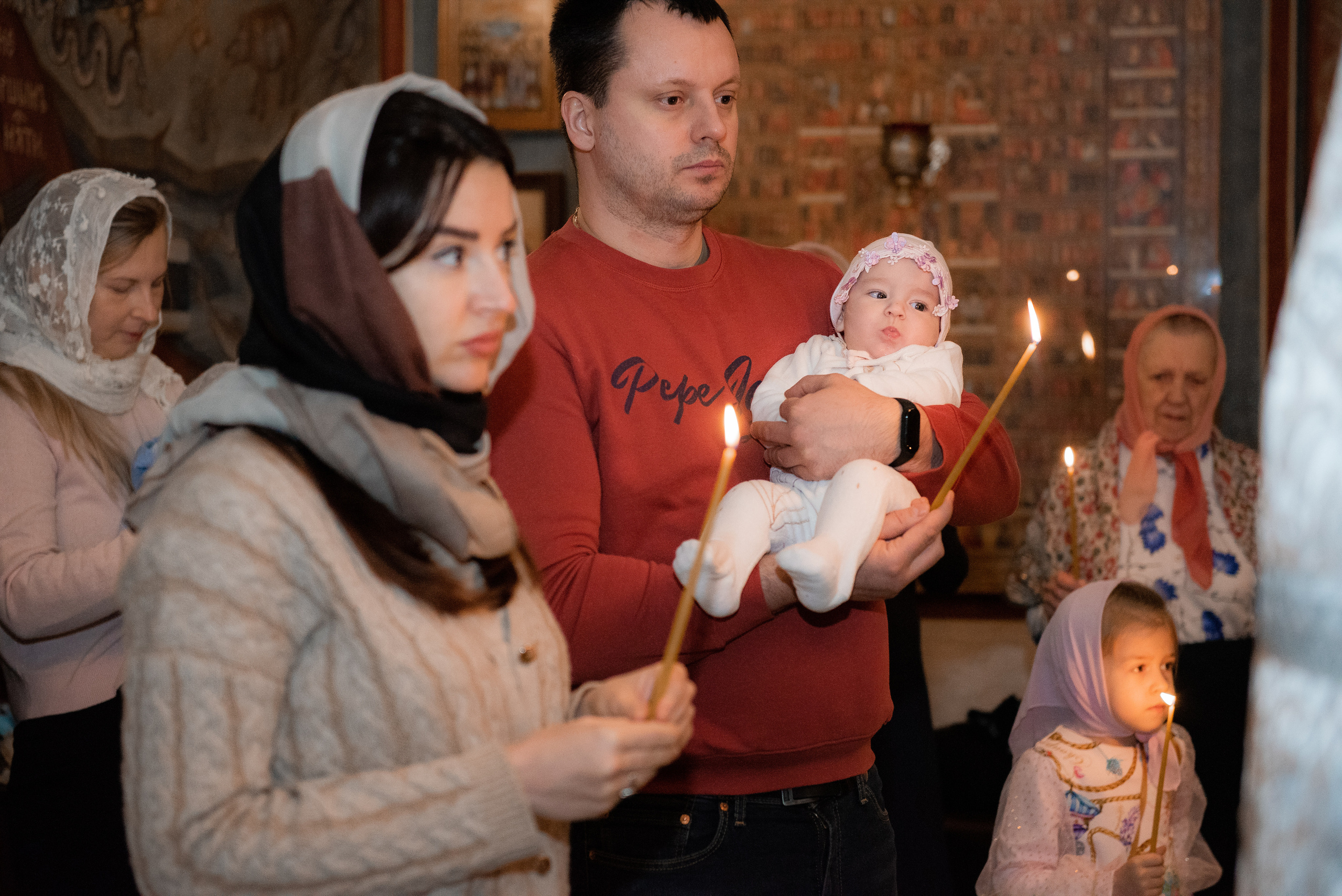 Крещение. Семейный и бренд фотограф в Москве Ольга Кудина