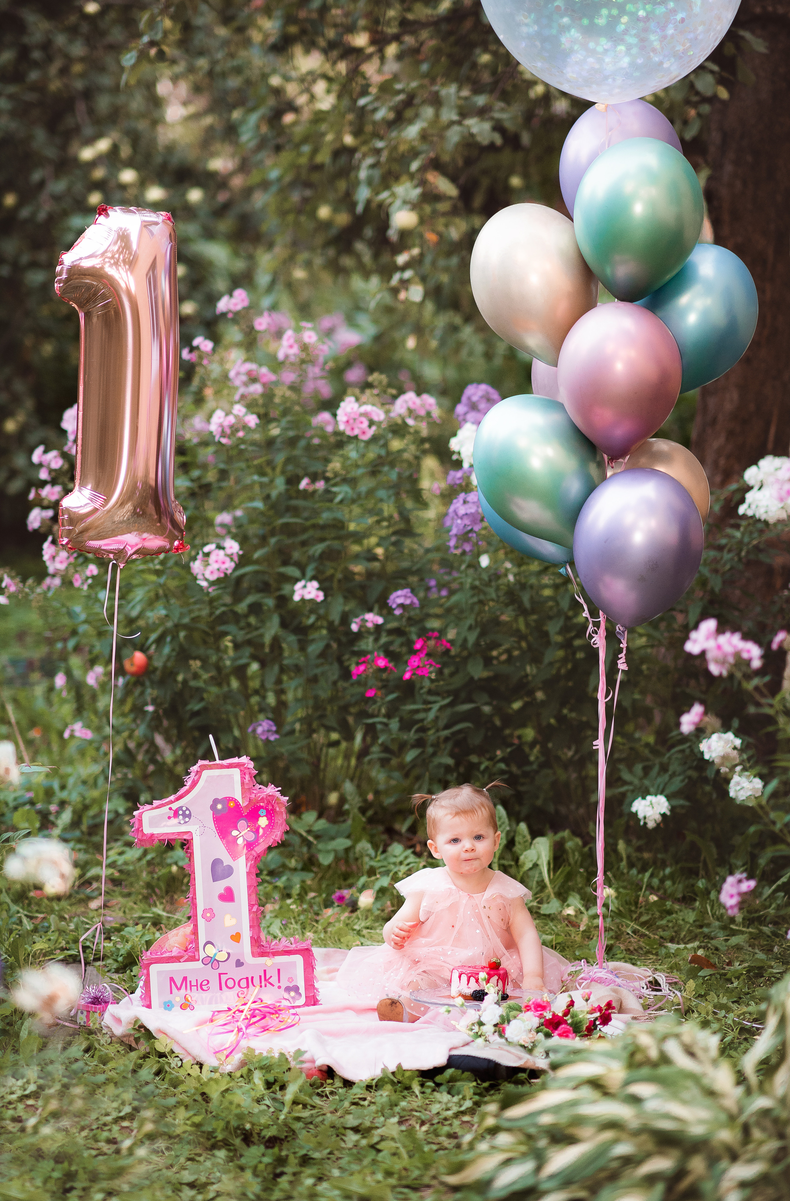 День рождения на природе. Семейный и бренд фотограф в Москве Ольга Кудина