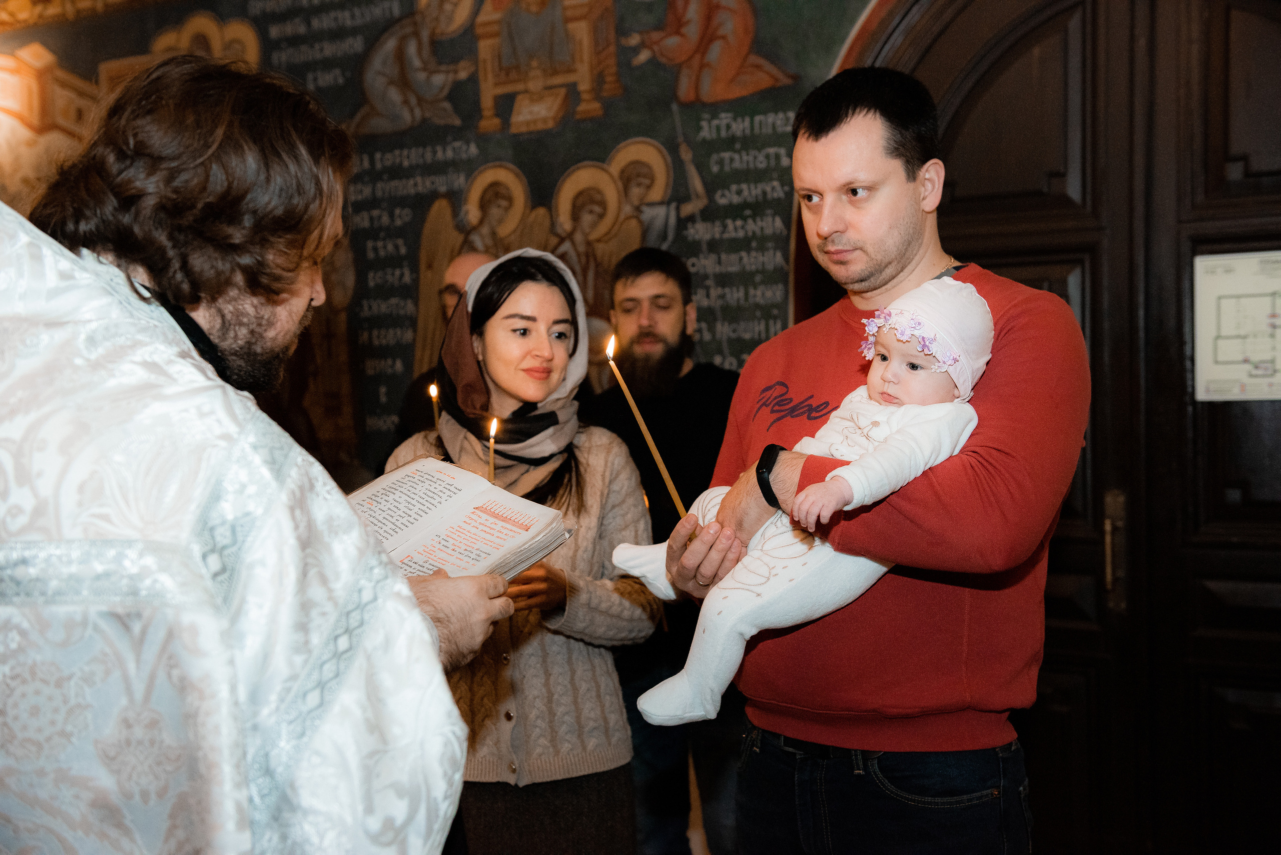 Крещение. Семейный и бренд фотограф в Москве Ольга Кудина