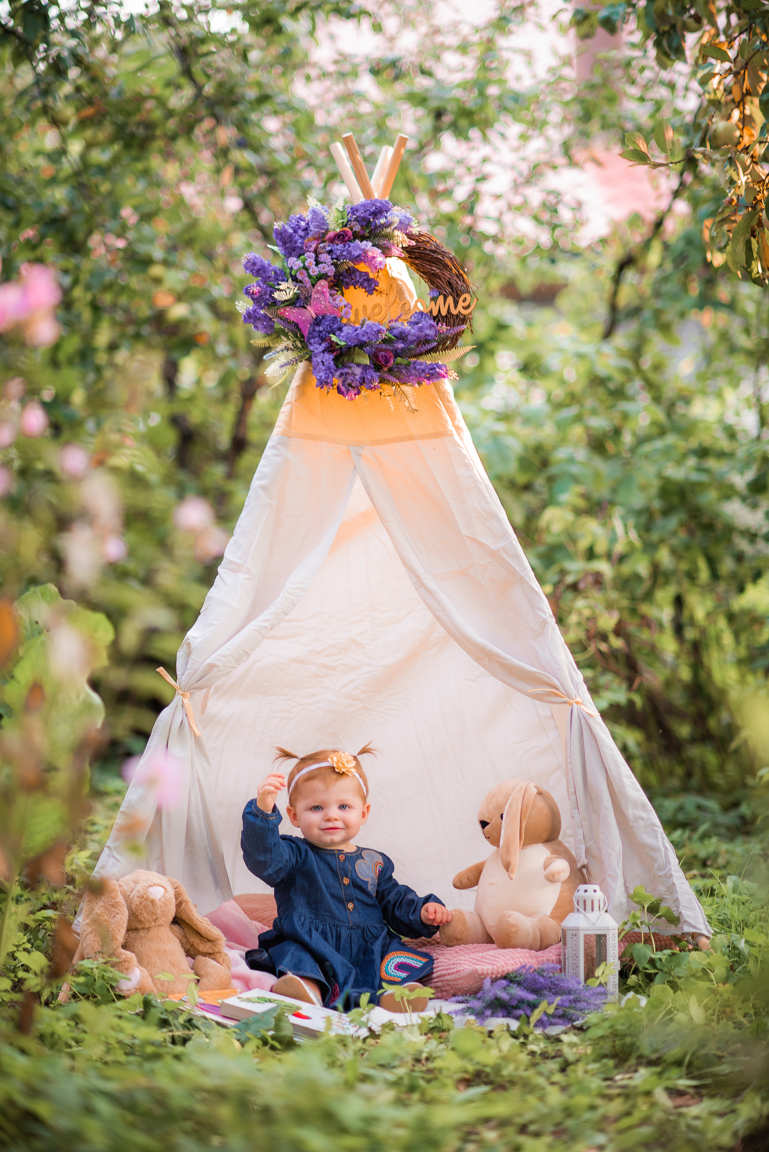 День рождения на природе. Семейный и бренд фотограф в Москве Ольга Кудина
