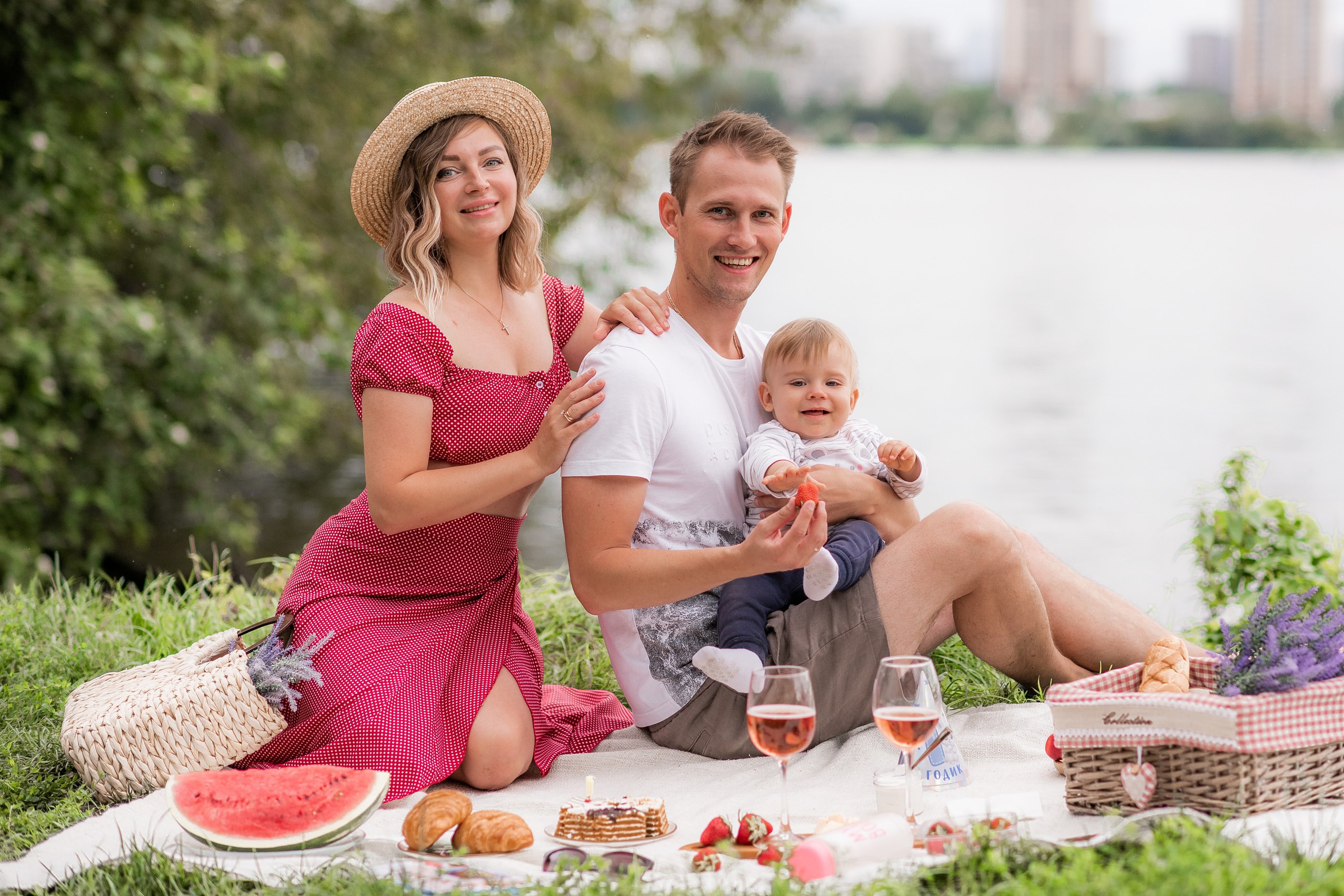 День рождения на природе. Семейный и бренд фотограф в Москве Ольга Кудина