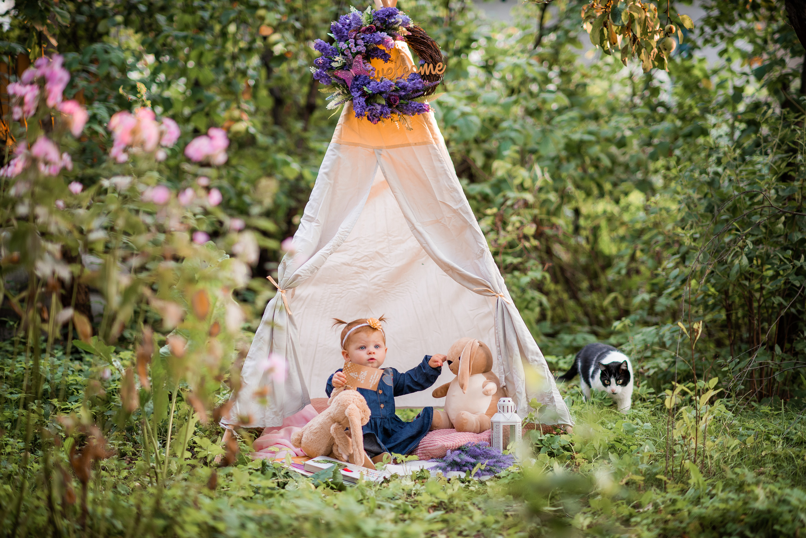 День рождения на природе. Семейный и бренд фотограф в Москве Ольга Кудина