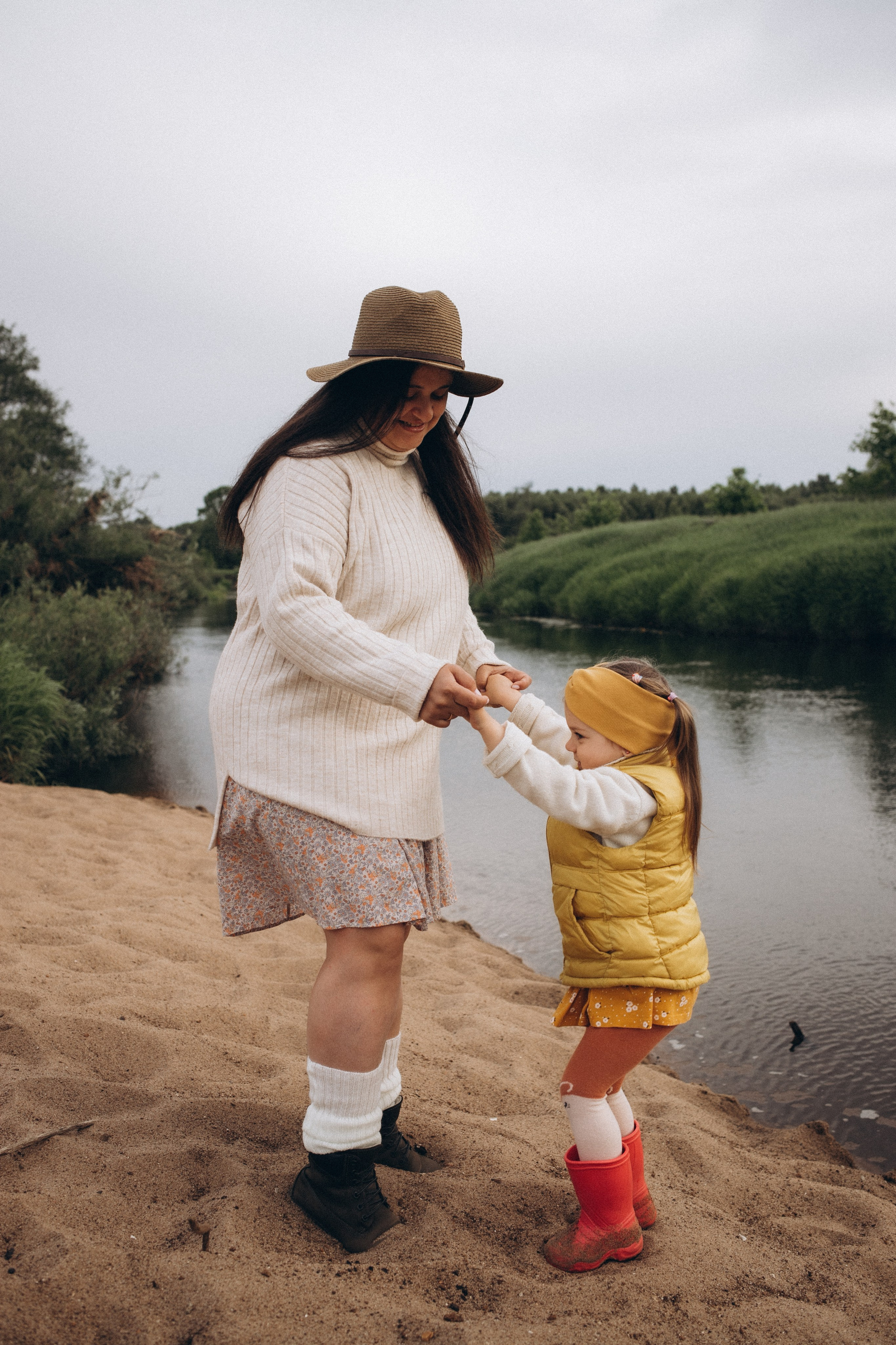 Вася, Юля, Сева и Полинка. Семейный и свадебный фотограф Анна Кожокарь