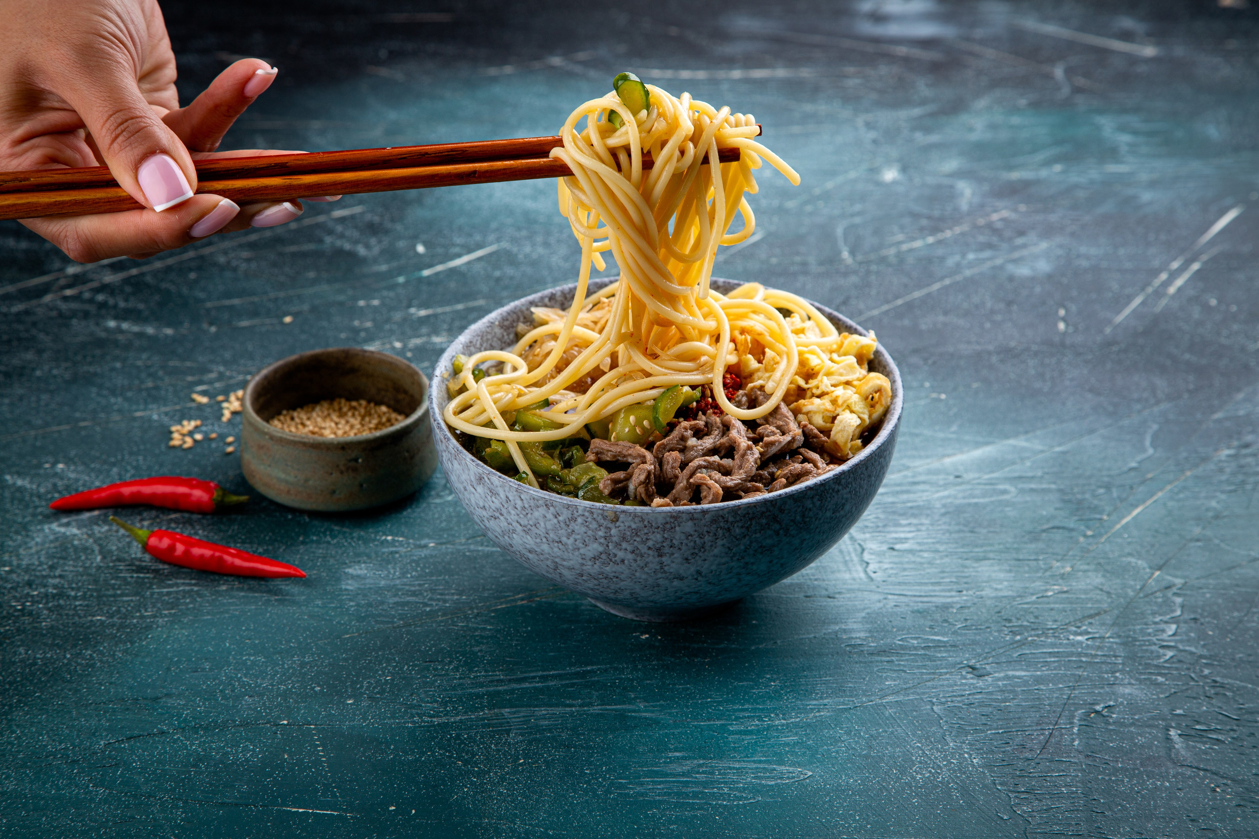 Меню «Перчик» — азиатская еда. Ольга Панкова предметный и фуд-фотограф в Краснодаре