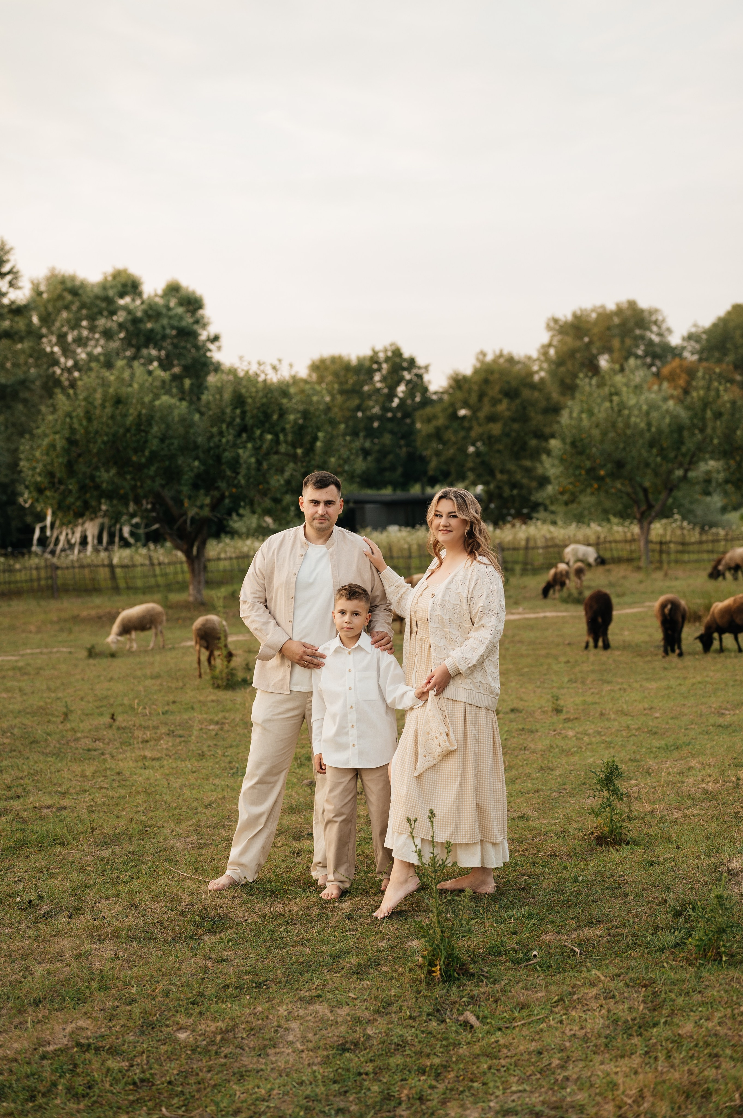 Семейная фотосессия на ферме. Свадебный и семейный фотограф в Краснодаре Алина Мельник