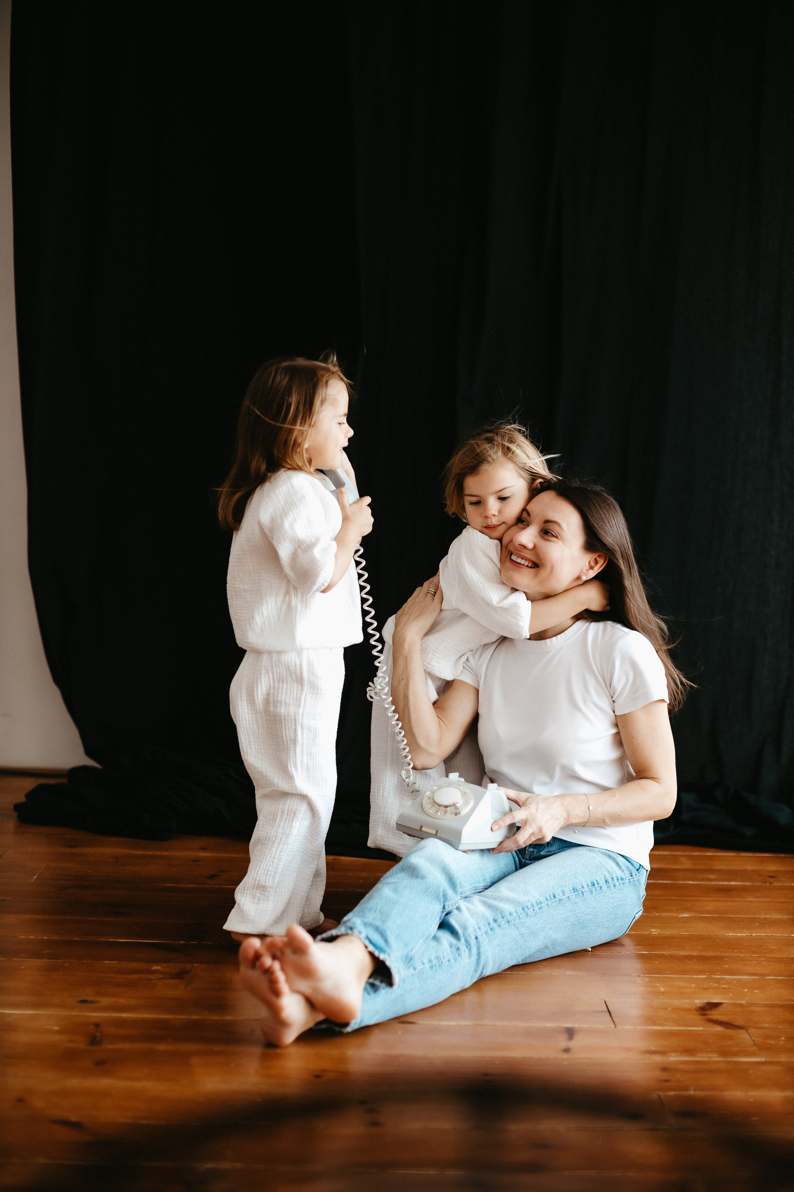 Мама и девочки. Евгения Пелипас