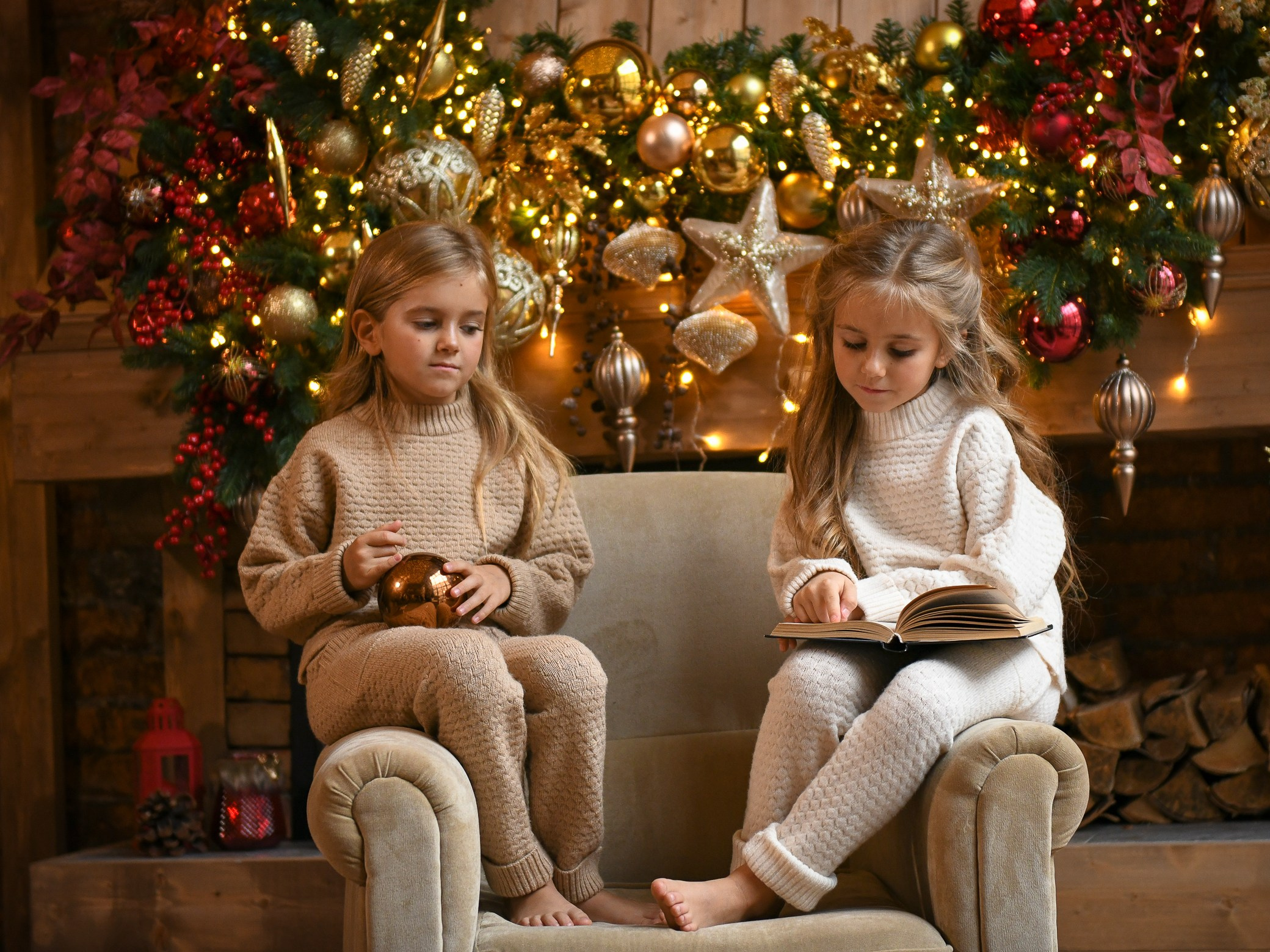 В ожидании Нового года. Студия Famous. Портретный и контент фотограф в Воронеже Елена Николайчик