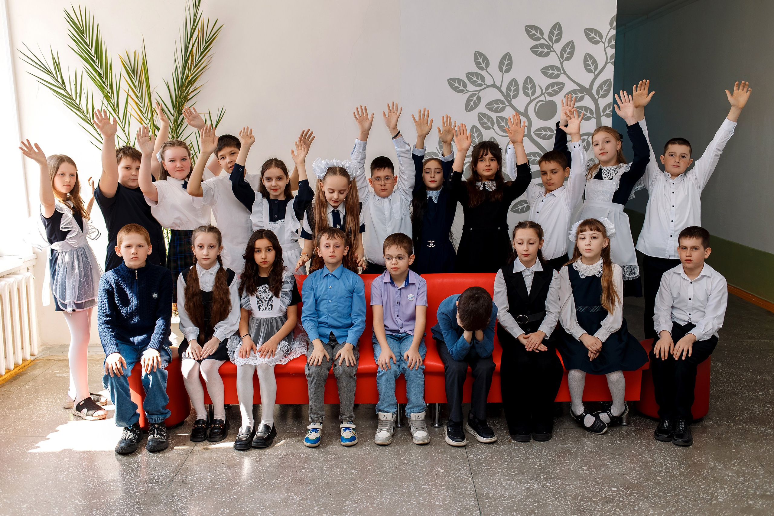 4 класс с. Барабаш. Фотограф Любовь Корниенко, Примоский край